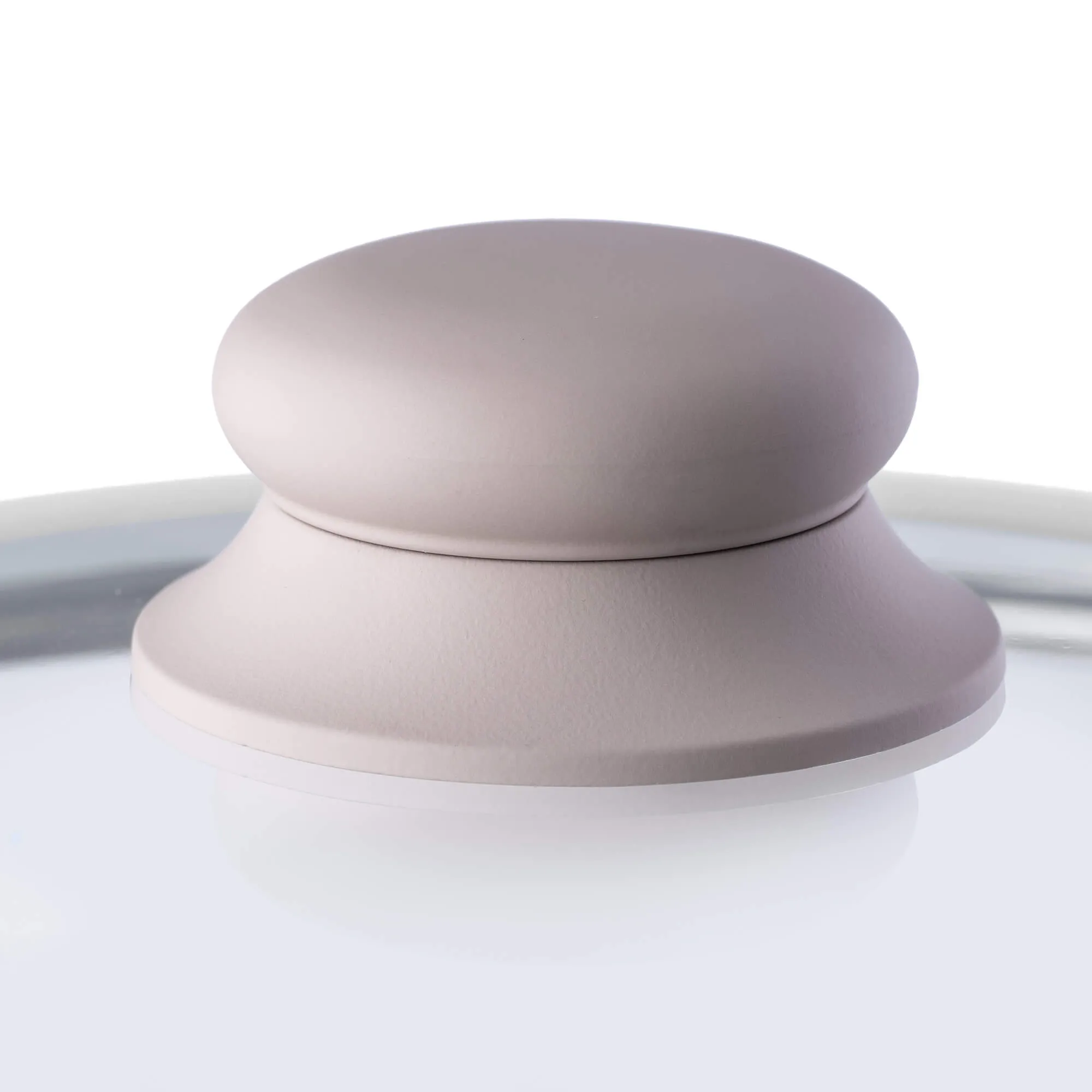 Tolfa orkaitėje kepti skirtas dangtis su silikonine rankena, 14 cm