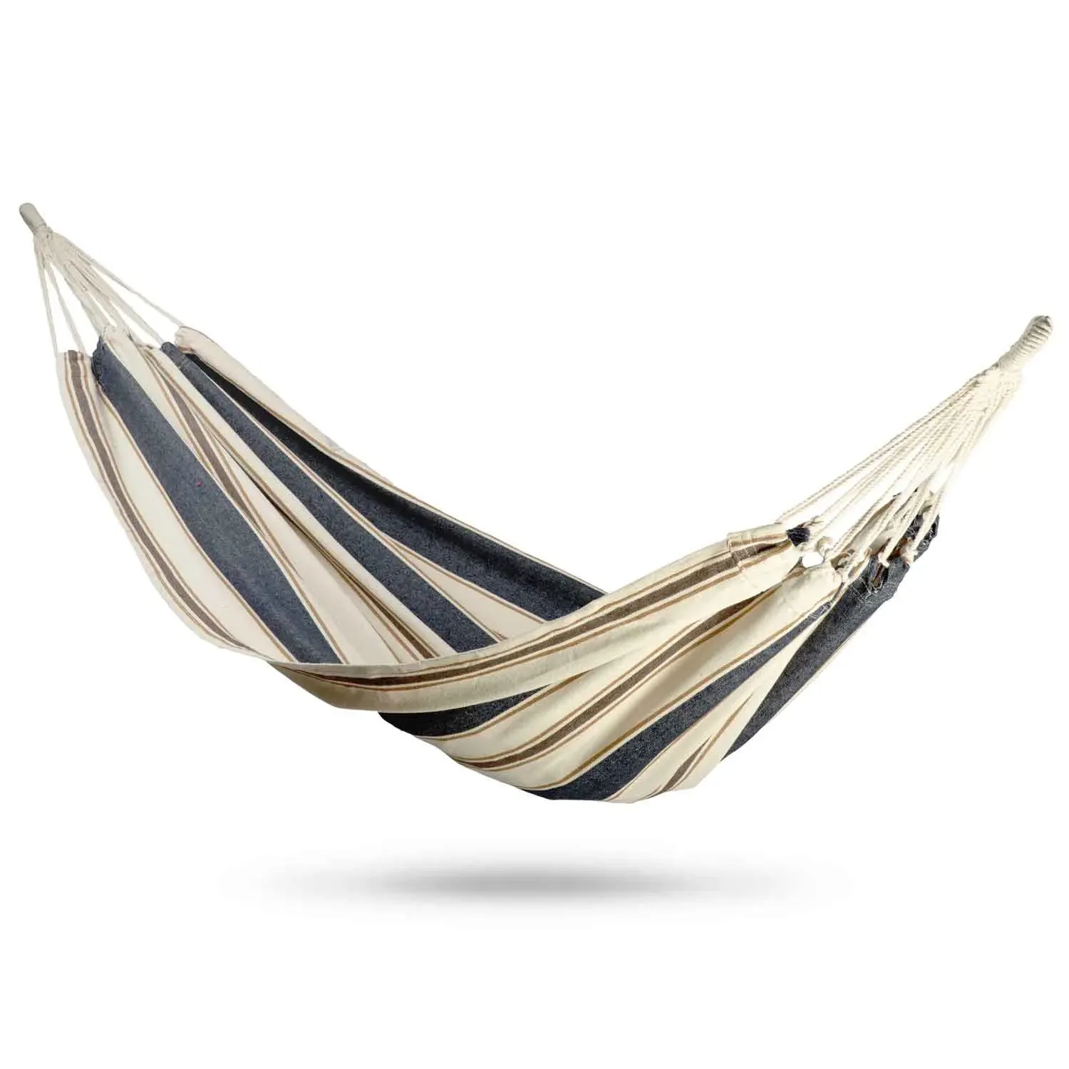 Malaga Vienvietis mėlynai baltas sodo hamakas „Sofotel“ - nuotrauka 1