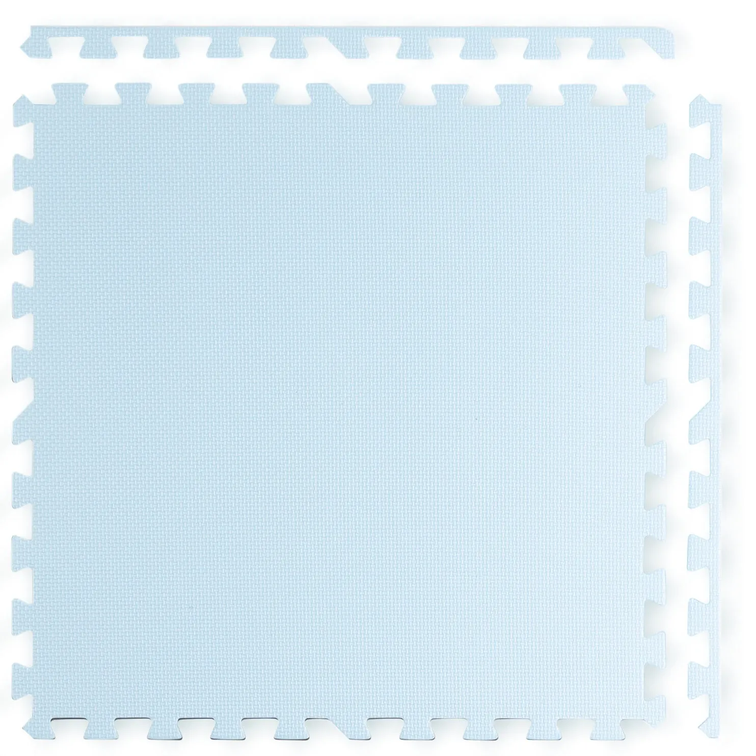 Ricokids didelis putplasčio dėlionės kilimėlis 60x60 cm 4 vnt. mėlynos ir baltos spalvos - nuotrauka 1