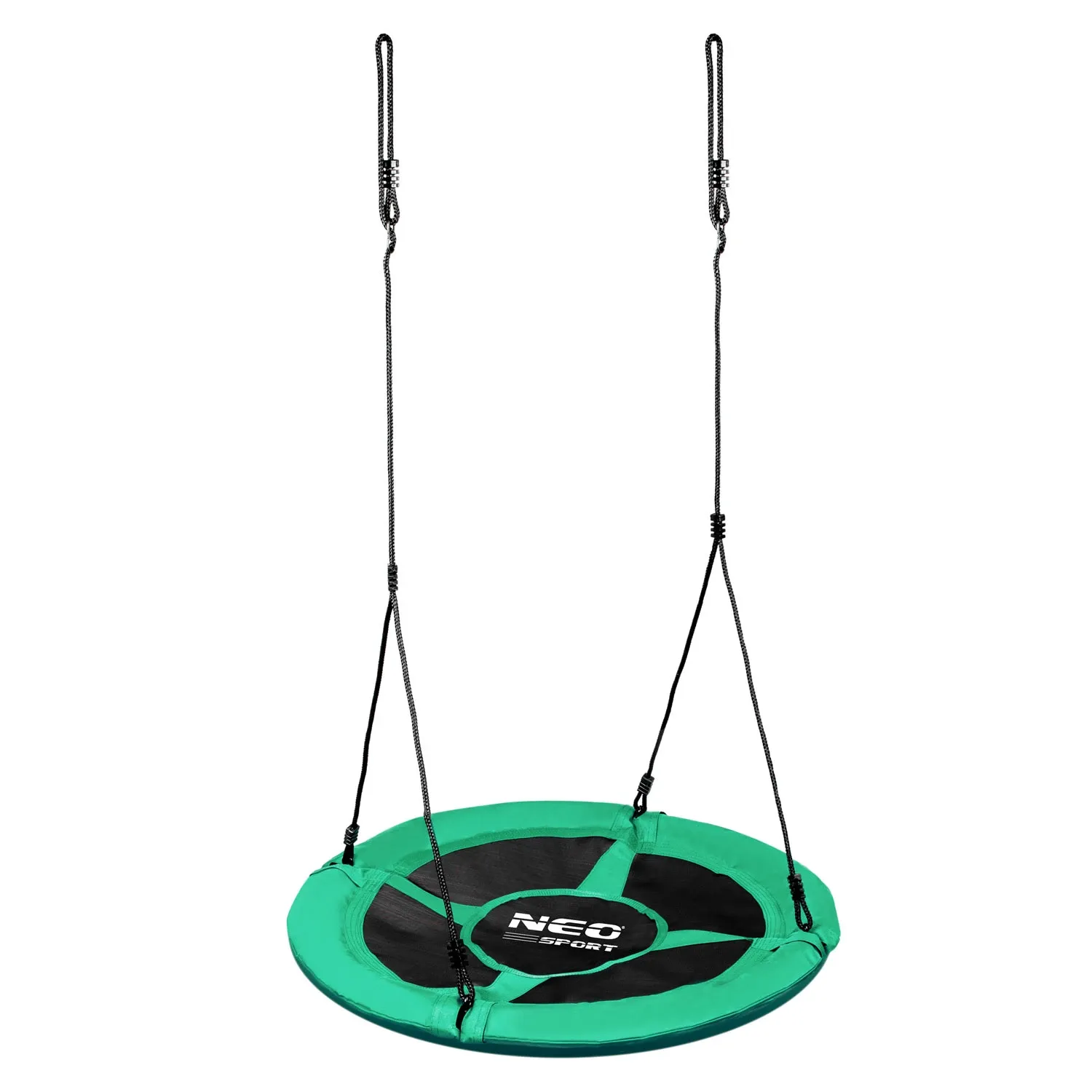 Swingo XXL žalios 95 cm varnos lizdo sūpynės - nuotrauka 1