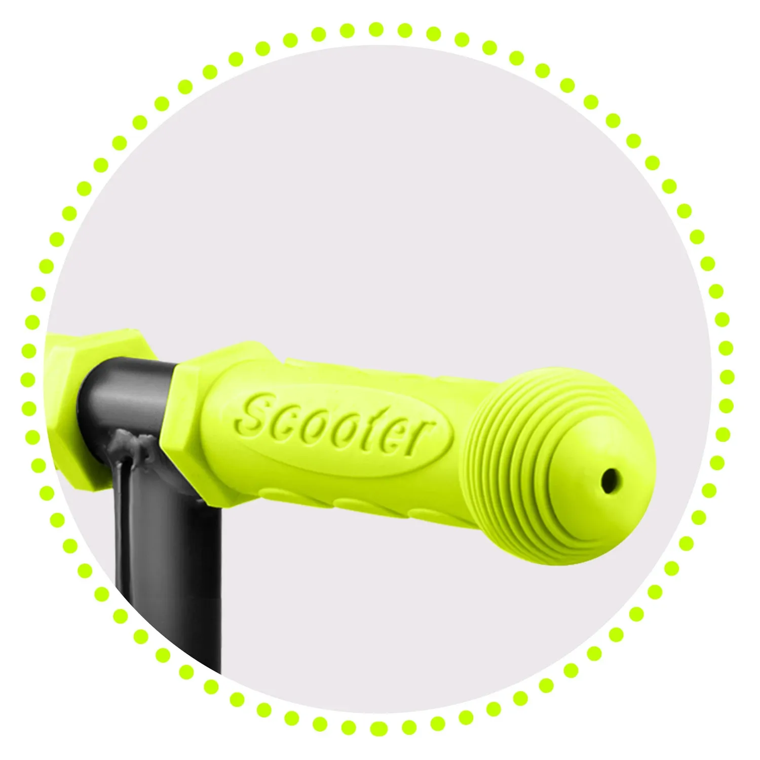 „Ricokids Loco“ triratis paspirtukas – mėlynas ir žalias - nuotrauka 1