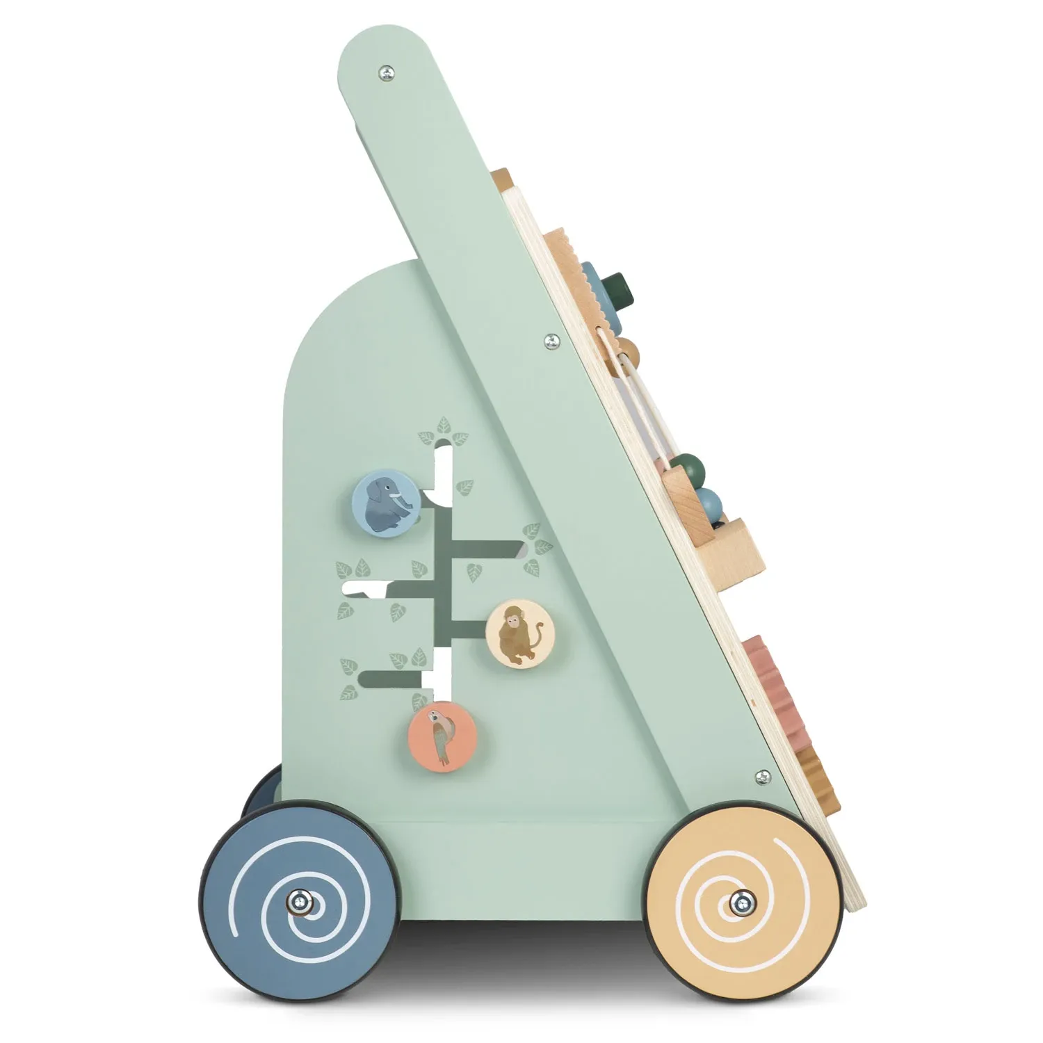 Medinis vaikštynė-stūmiklis NK-857 Nukido - nuotrauka 1