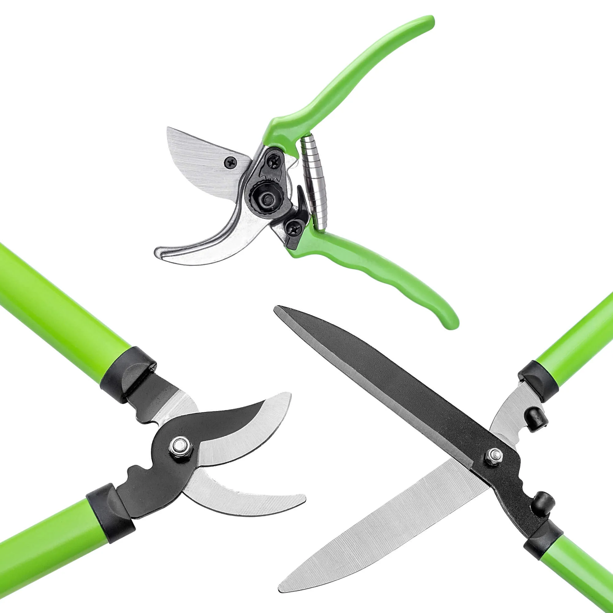 Sodo žirklių ir genėtuvų rinkinys, 3 vnt.