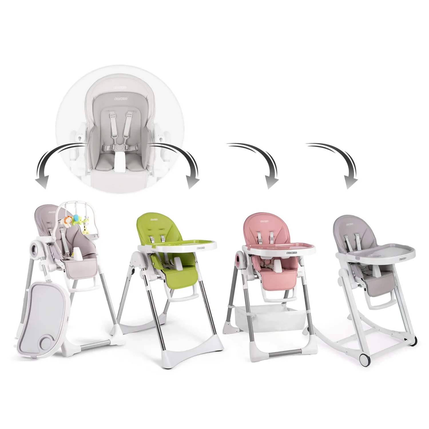 Redukcinis įdėklas Belo/Lindo/Tugo kėdėms - nuotrauka 1