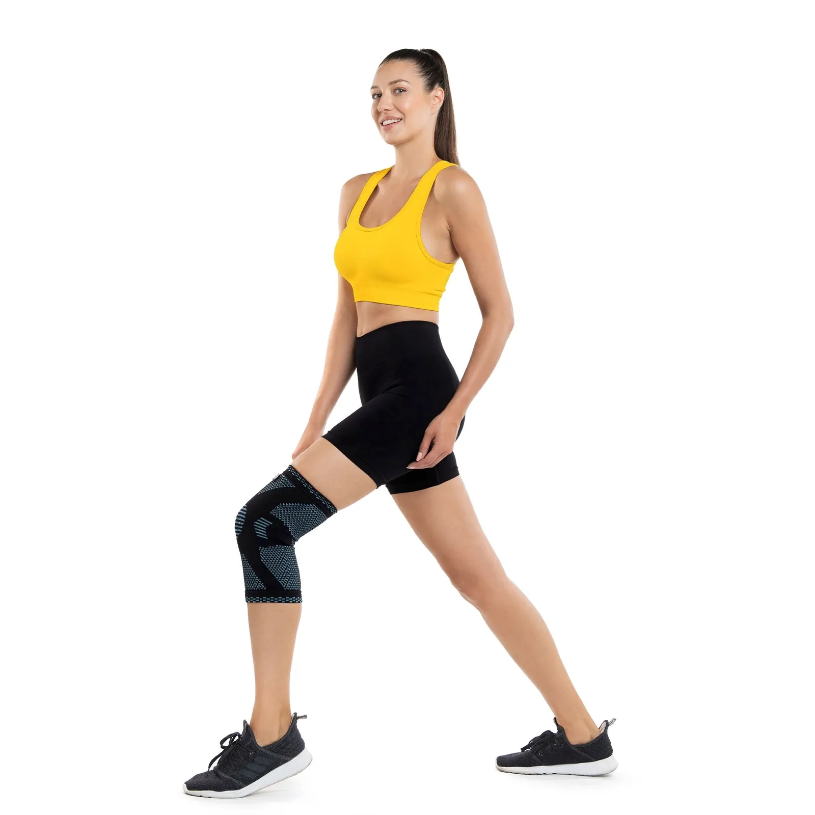 Elastinė kelio atrama S mėlyna