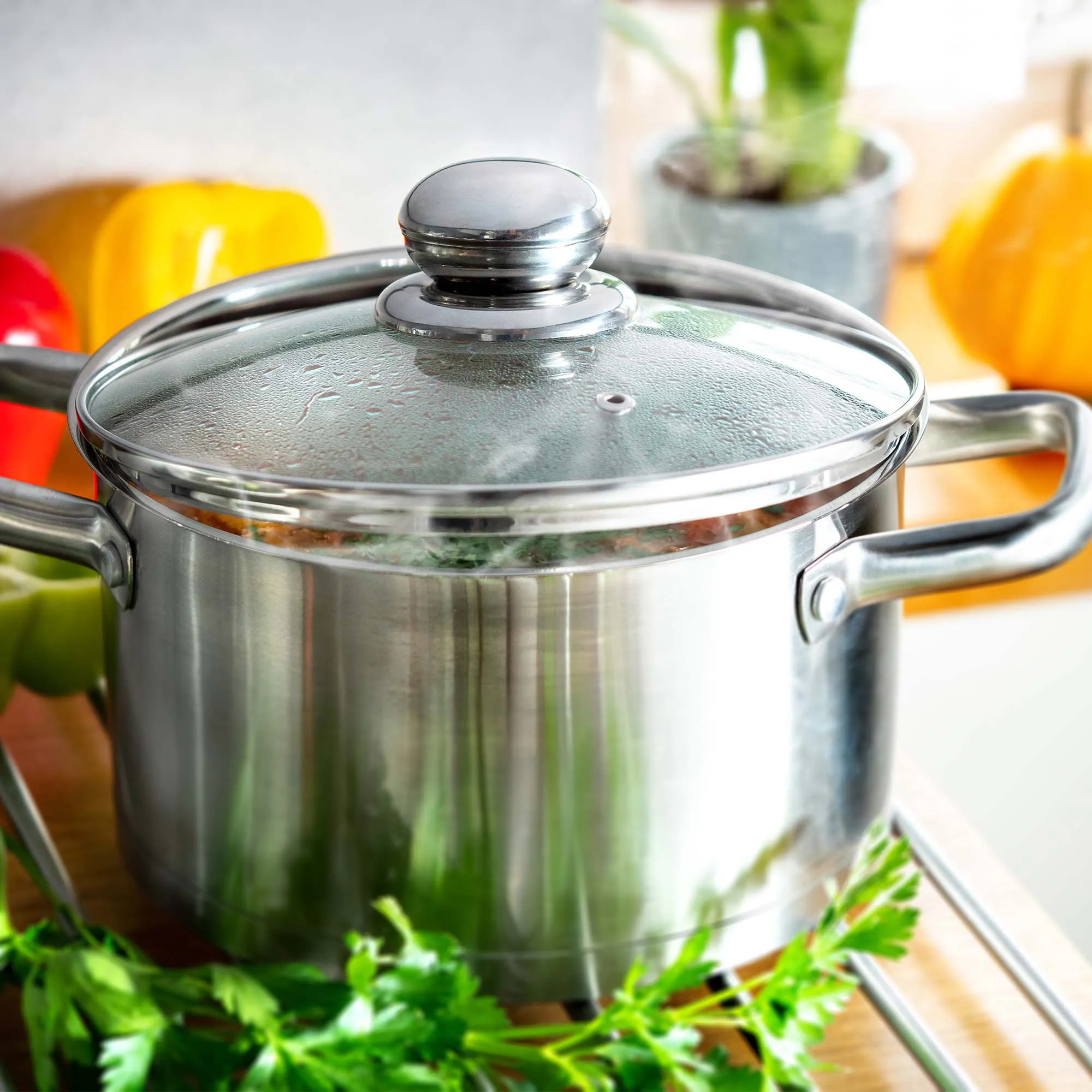 „Vicenza“ orkaitėje kepti tinkamų dangčių rinkinys, 20, 24, 28 cm