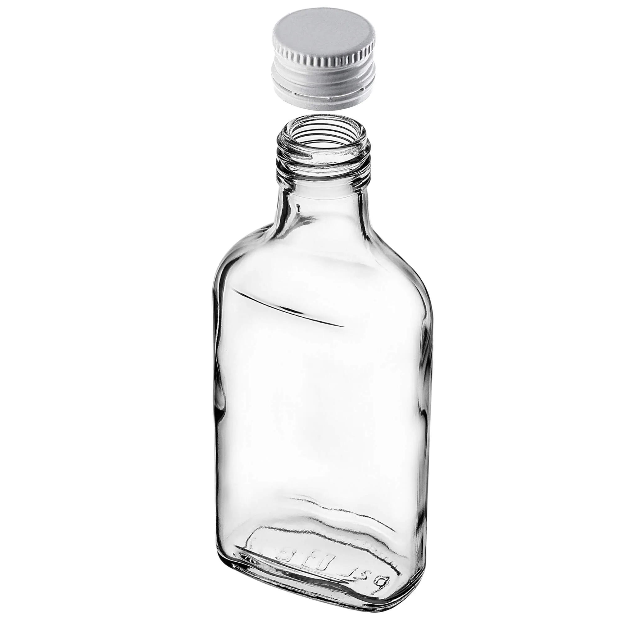 Viane 200 ml gertuvės su baltu dangteliu, 5 vnt.