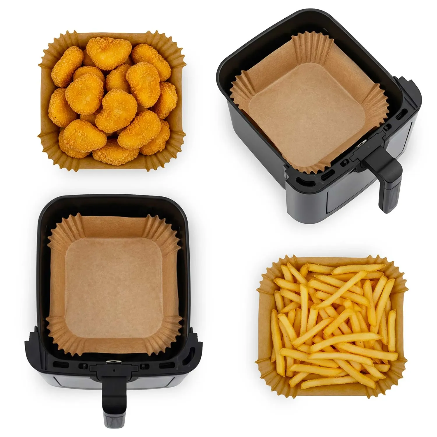 Kepimo popierius gruzdintuvės įdėklams 16 cm Berdsen - 100 vnt. - nuotrauka 1