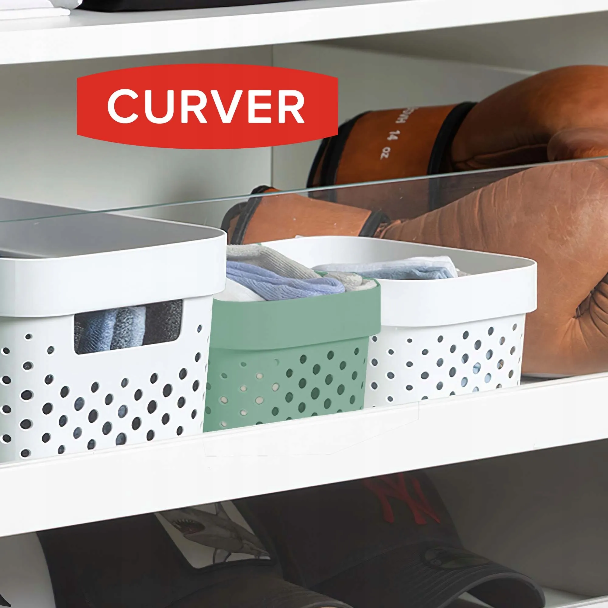 „Curver Infinity“ perdirbtas 1,4 l laikymo indas, žalias