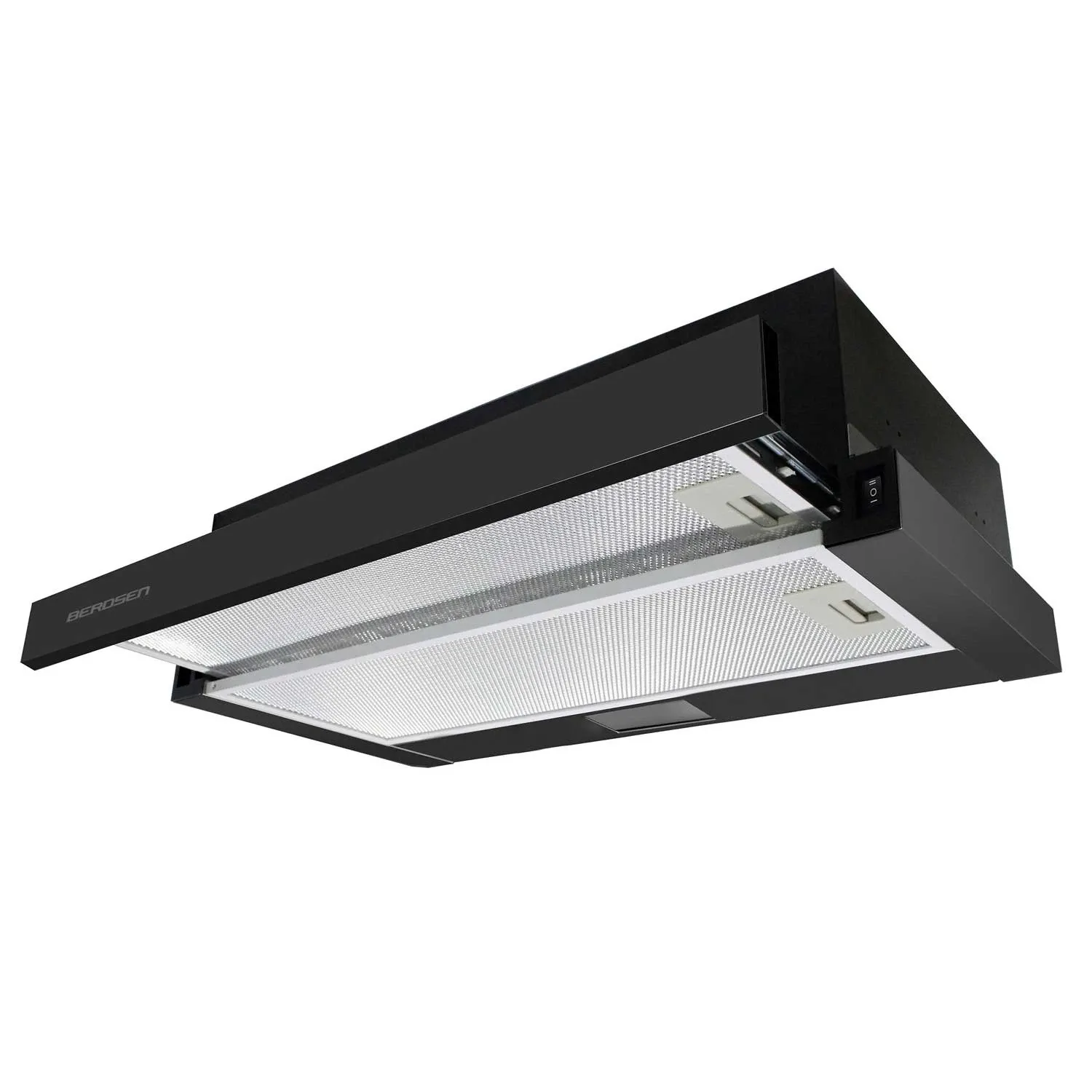 Teleskopinis virtuvės gartraukis 50 cm, juodas BT-234 - nuotrauka 1