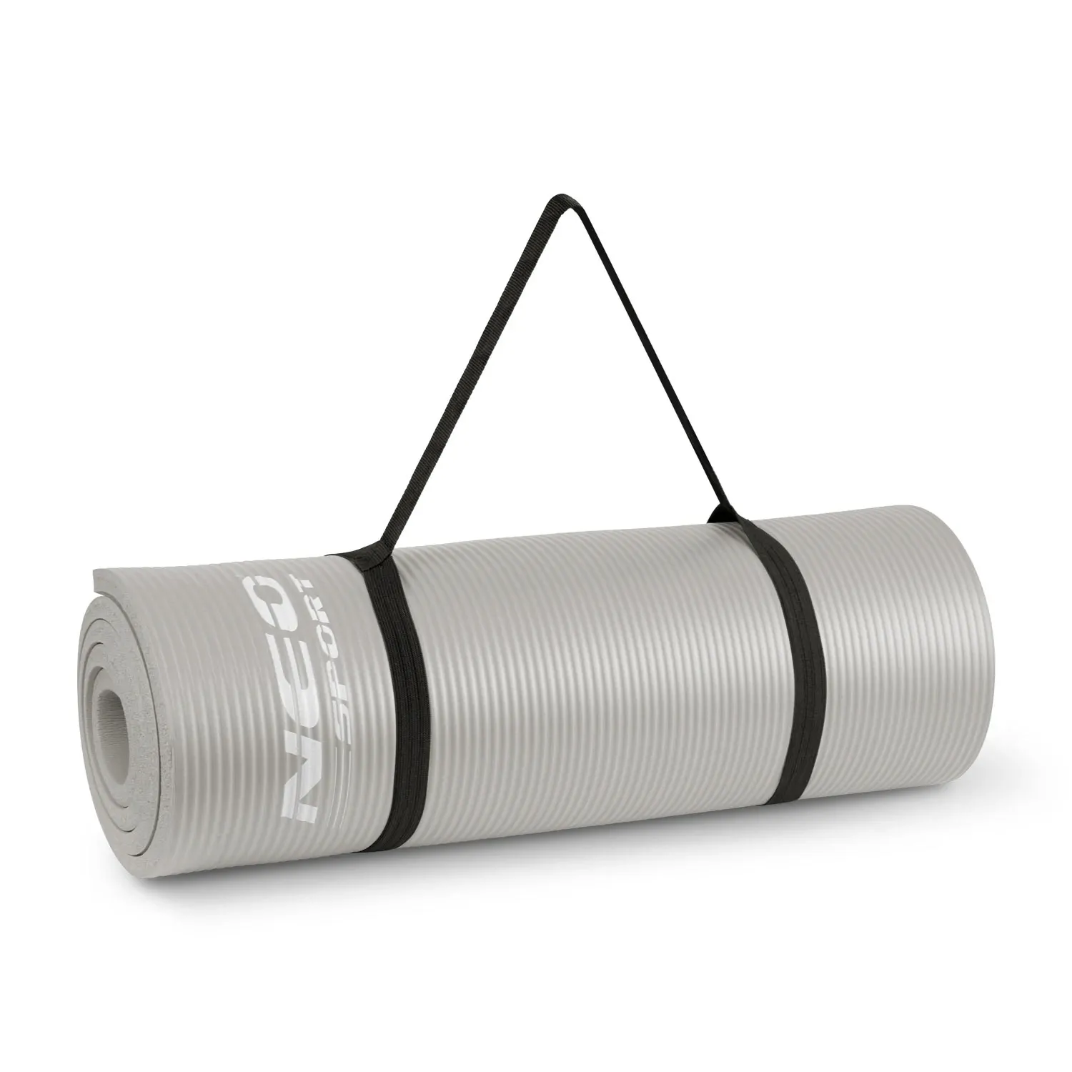 Mankštos kilimėlis 183 x 60 cm Neo-Sport - 192200 pilkas - nuotrauka 1