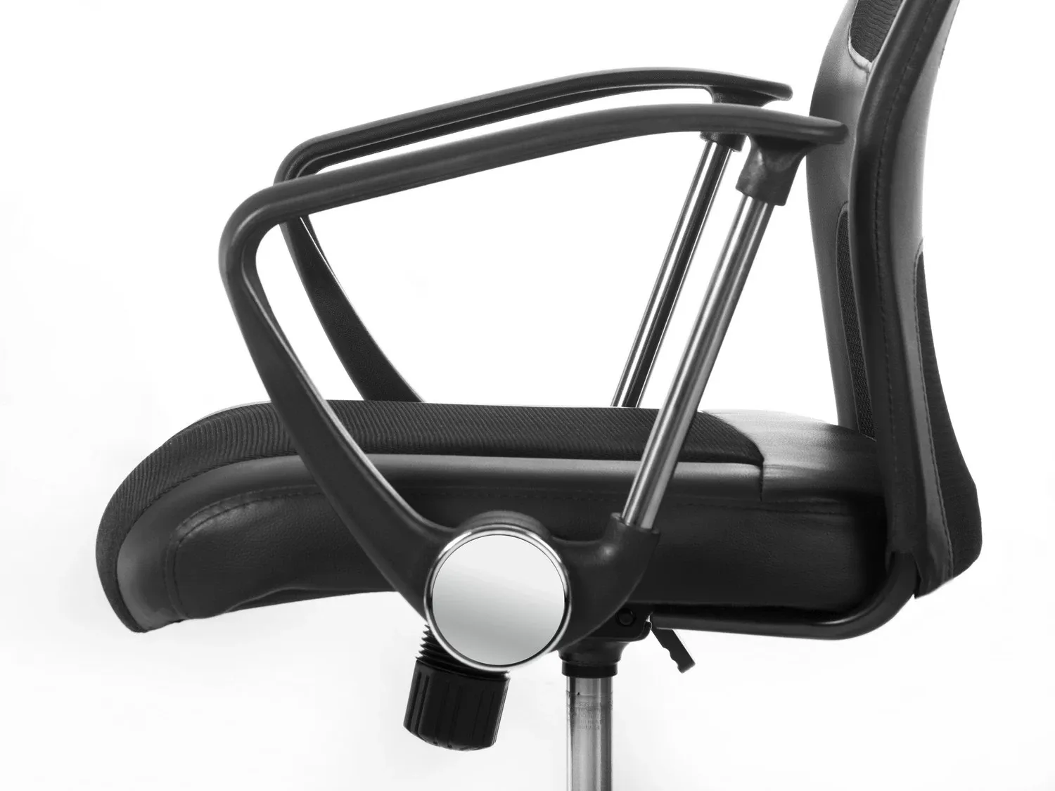 Moderni, aukšta biuro kėdė Sofotel Rio, juoda - nuotrauka 1
