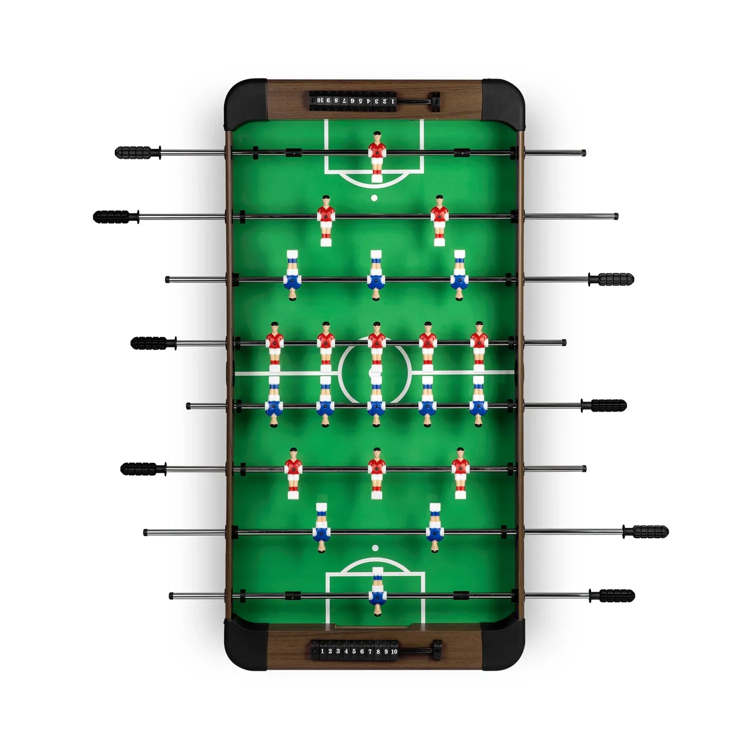 „Neosport“ stalo futbolo stalas, 118 x 61 x 79 cm, NS-804, tamsiai rudas - nuotrauka 1