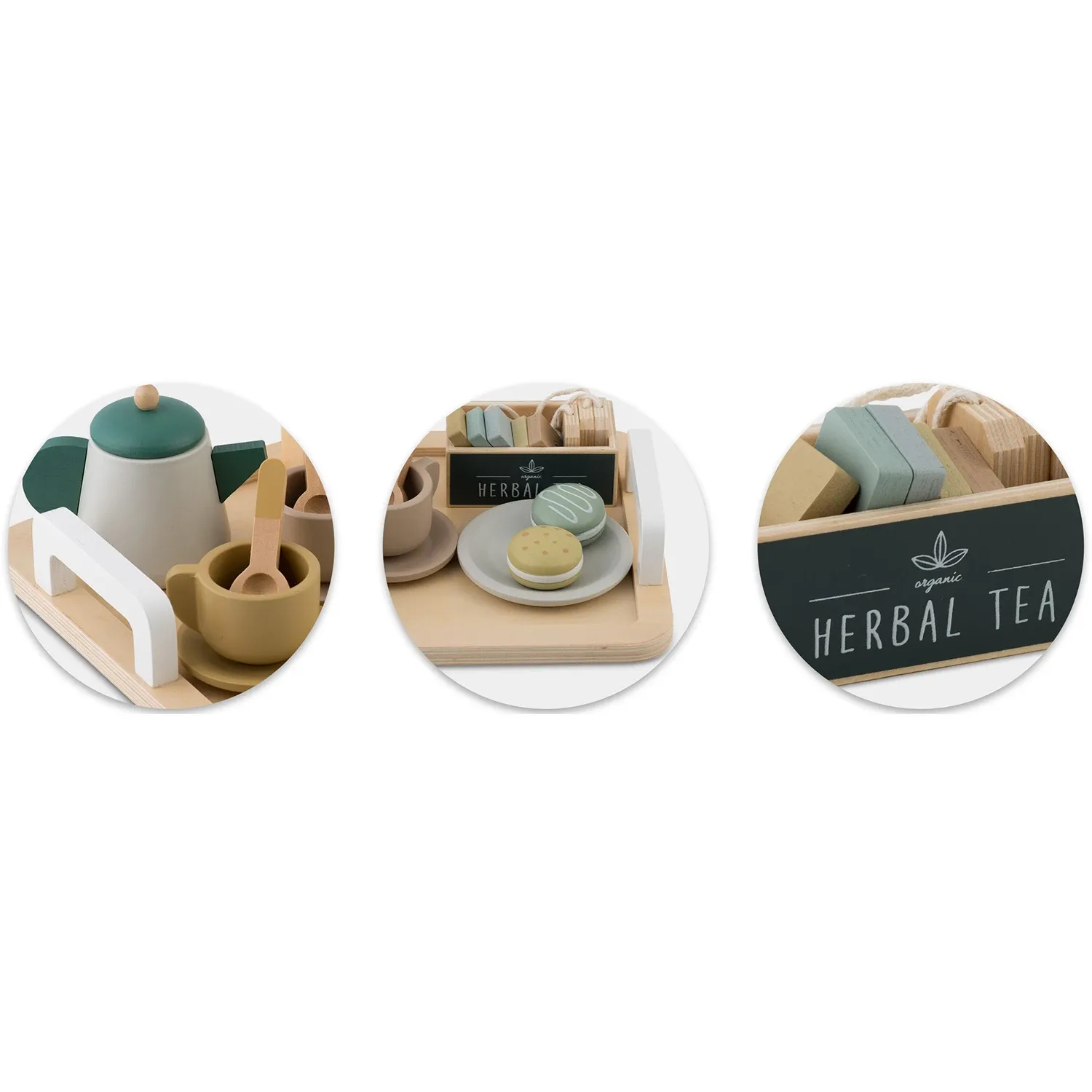 Medinis arbatos rinkinys NK-864 Nukido - nuotrauka 1