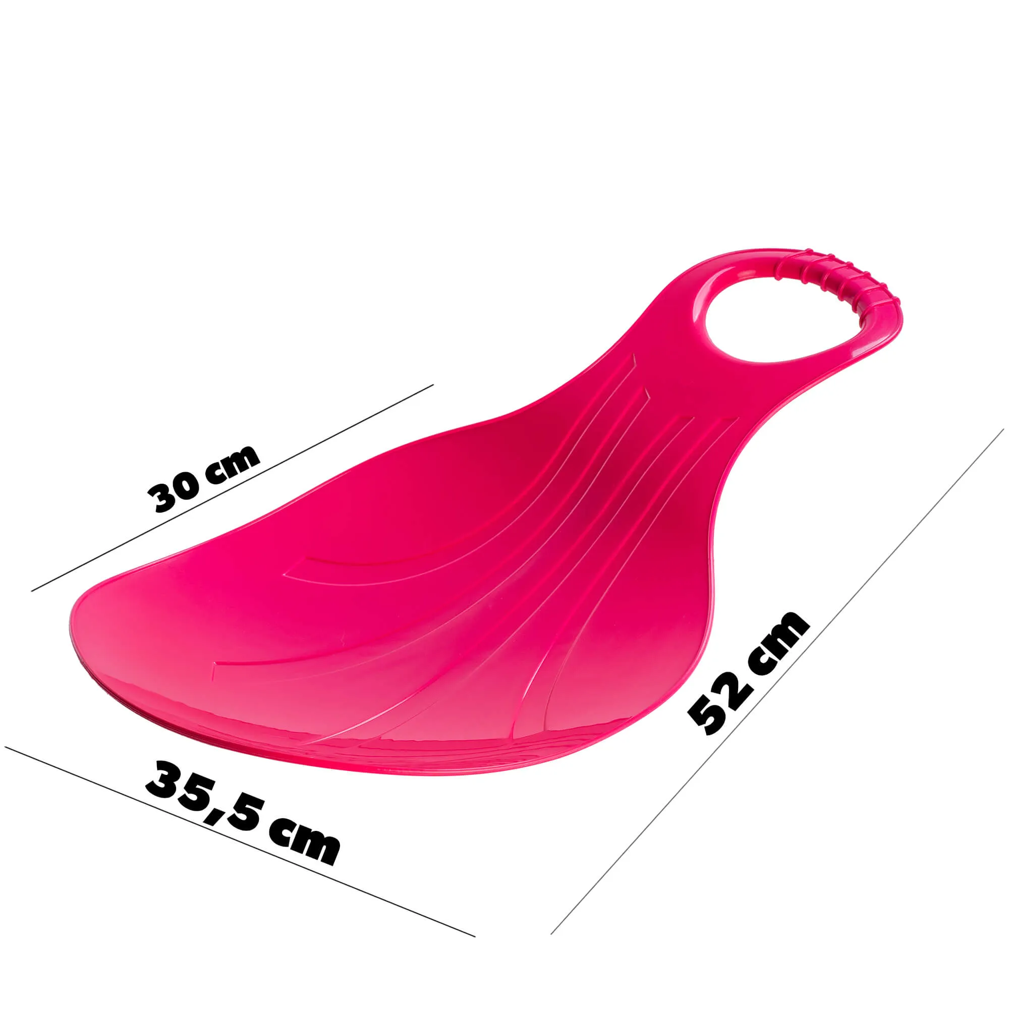 Plastikinė obuolių formos slydimo … dalis, rožinė