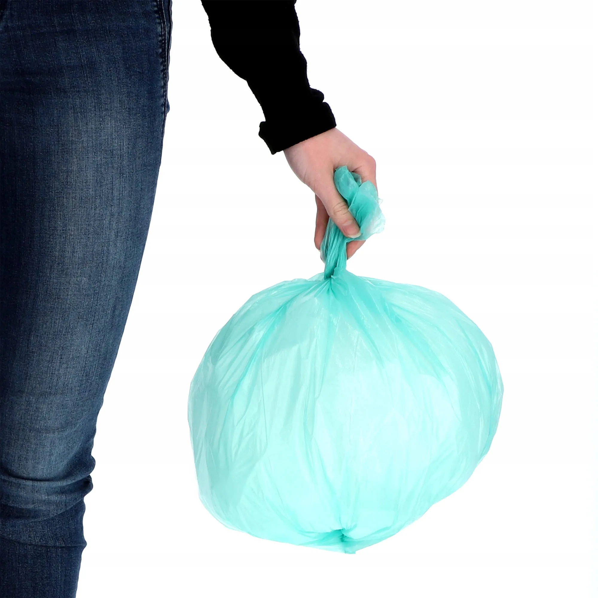 Mėtų spalvos šiukšlių maišai „Ravi Aroma Bags“, 18 l, 30 vnt.