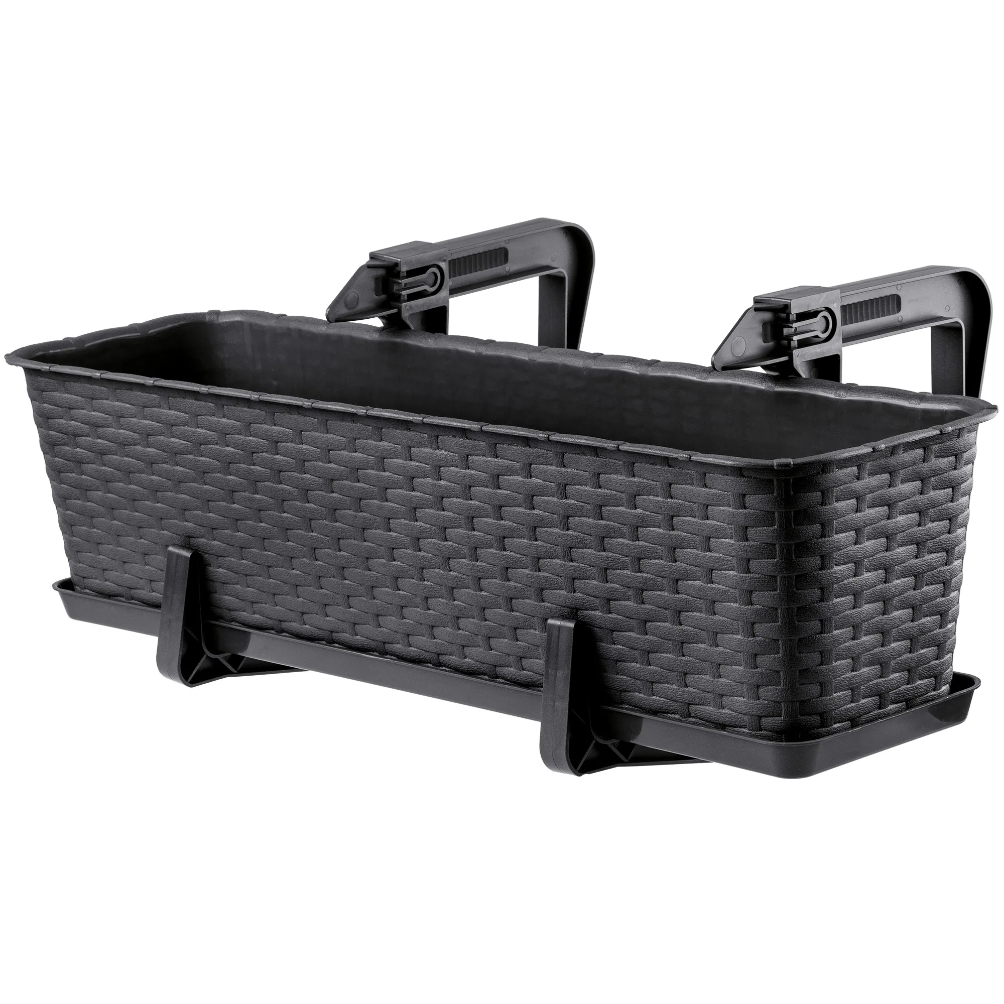 Balkoninis gėlių vazonas su rankenomis Frette 60 x 17 cm