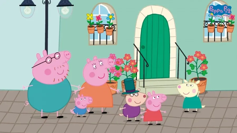 Świnka Peppa: Światowe Przygody (Peppa Pig: World Adventures) PL (PS5) - Žaiskite dar didesniame Peppos Pig pasaulyje ir pridėkite visą savo šeimą prie istorijo