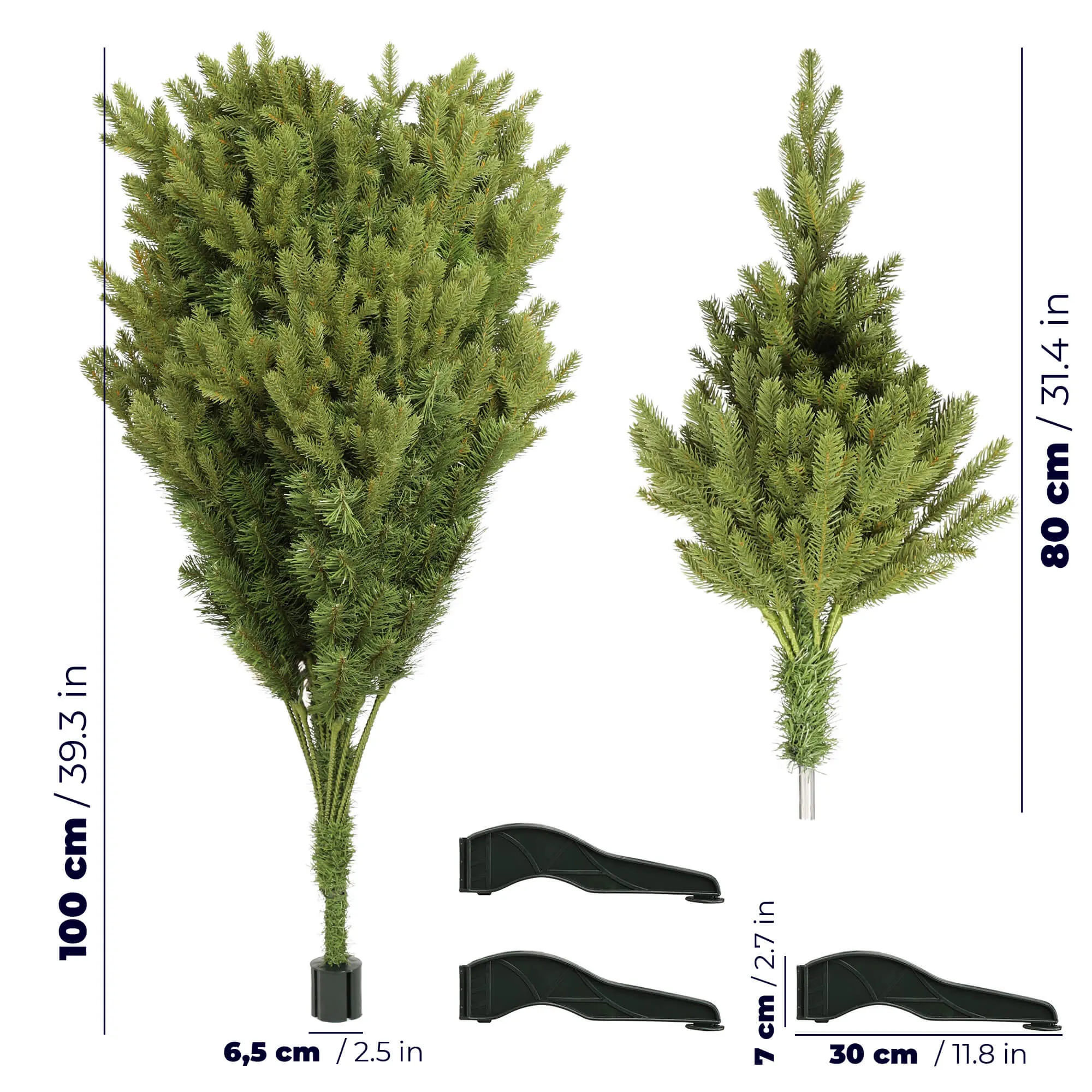 Dirbtinė eglutė Rouet eglė 180 cm