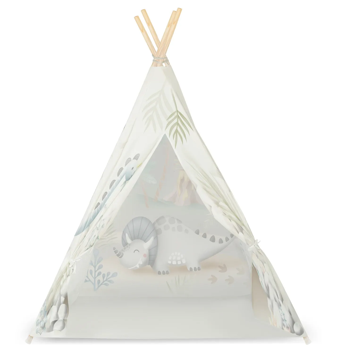 Nukido tipi palapinė vaikams – dinozaurai - nuotrauka 1