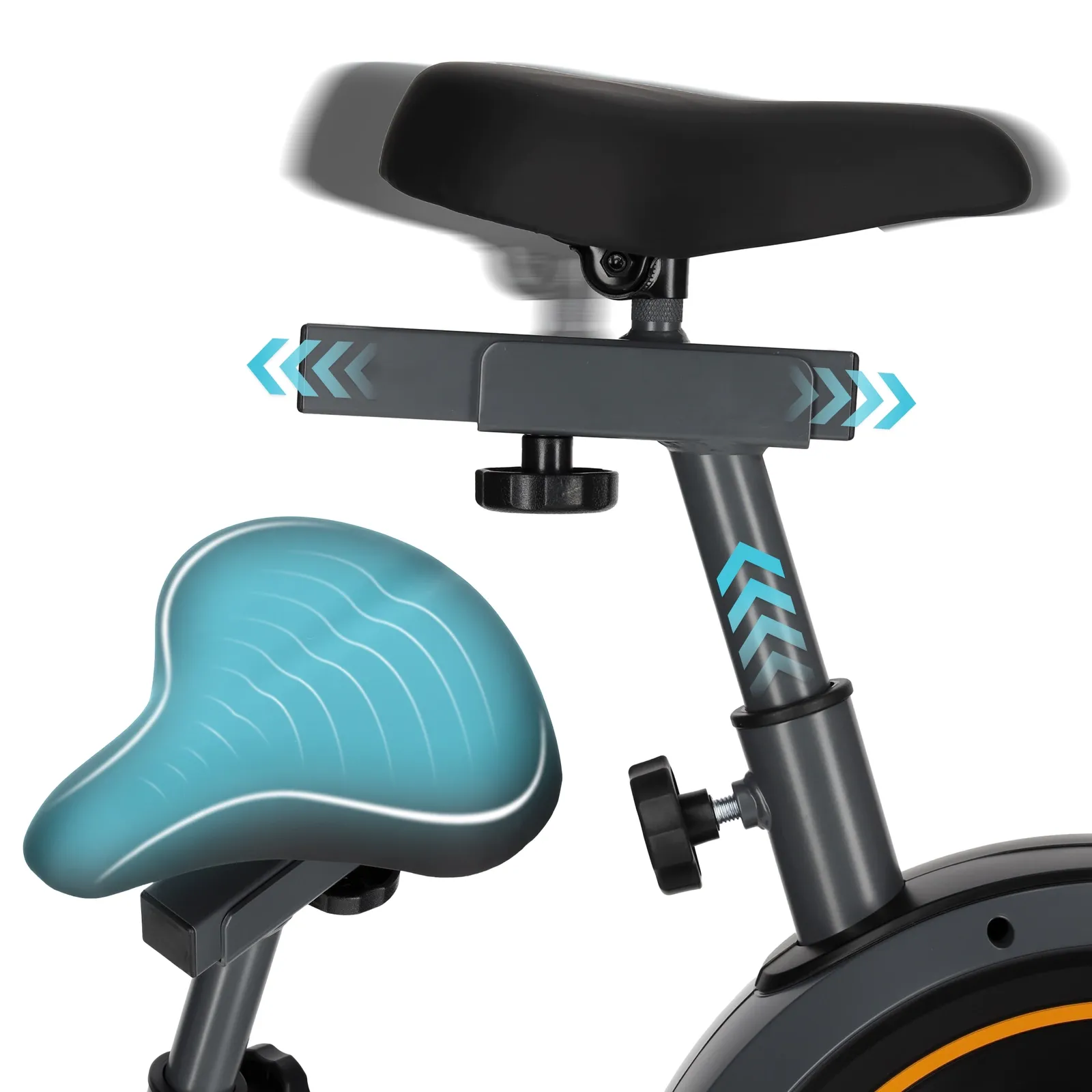 EVO+ oranžinis magnetinis treniruoklis dviračiui