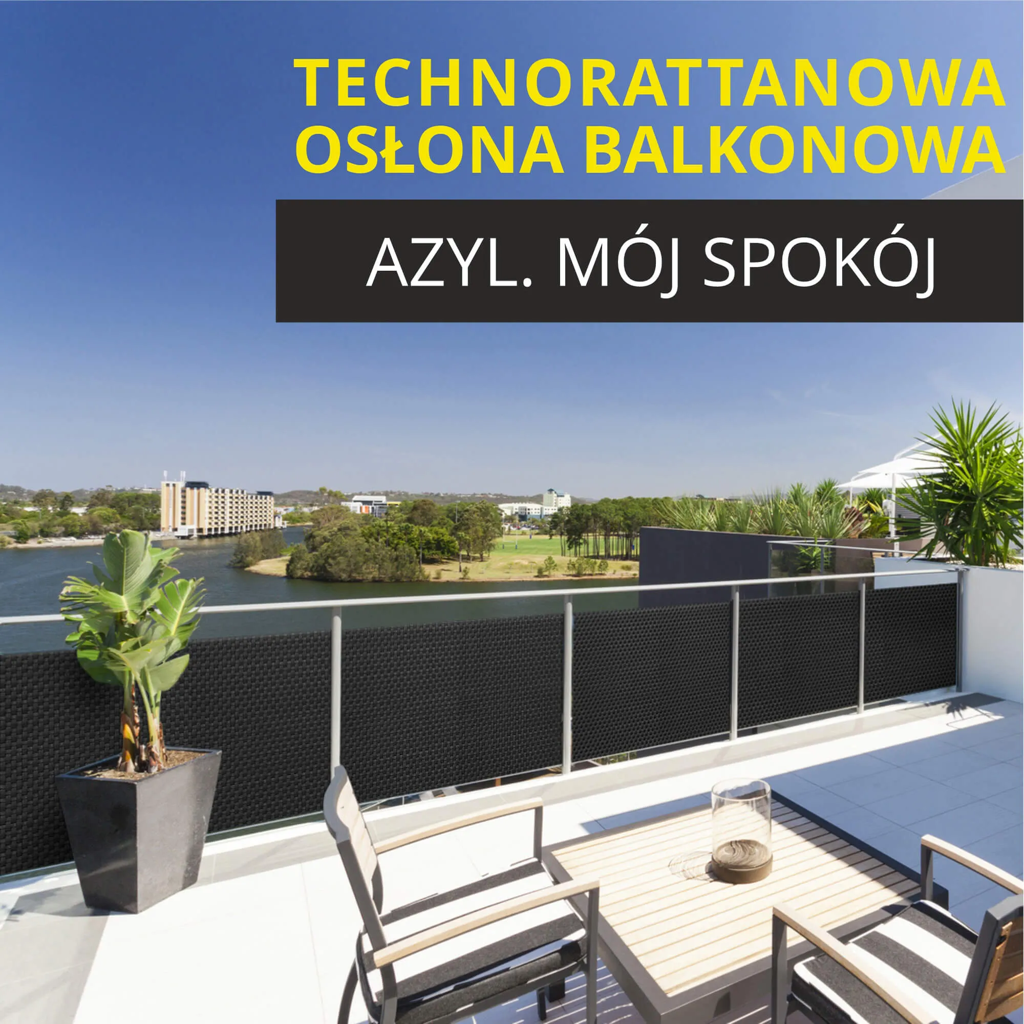Skei balkono uždangalas 100 x 500 cm, šviesiai pilkas