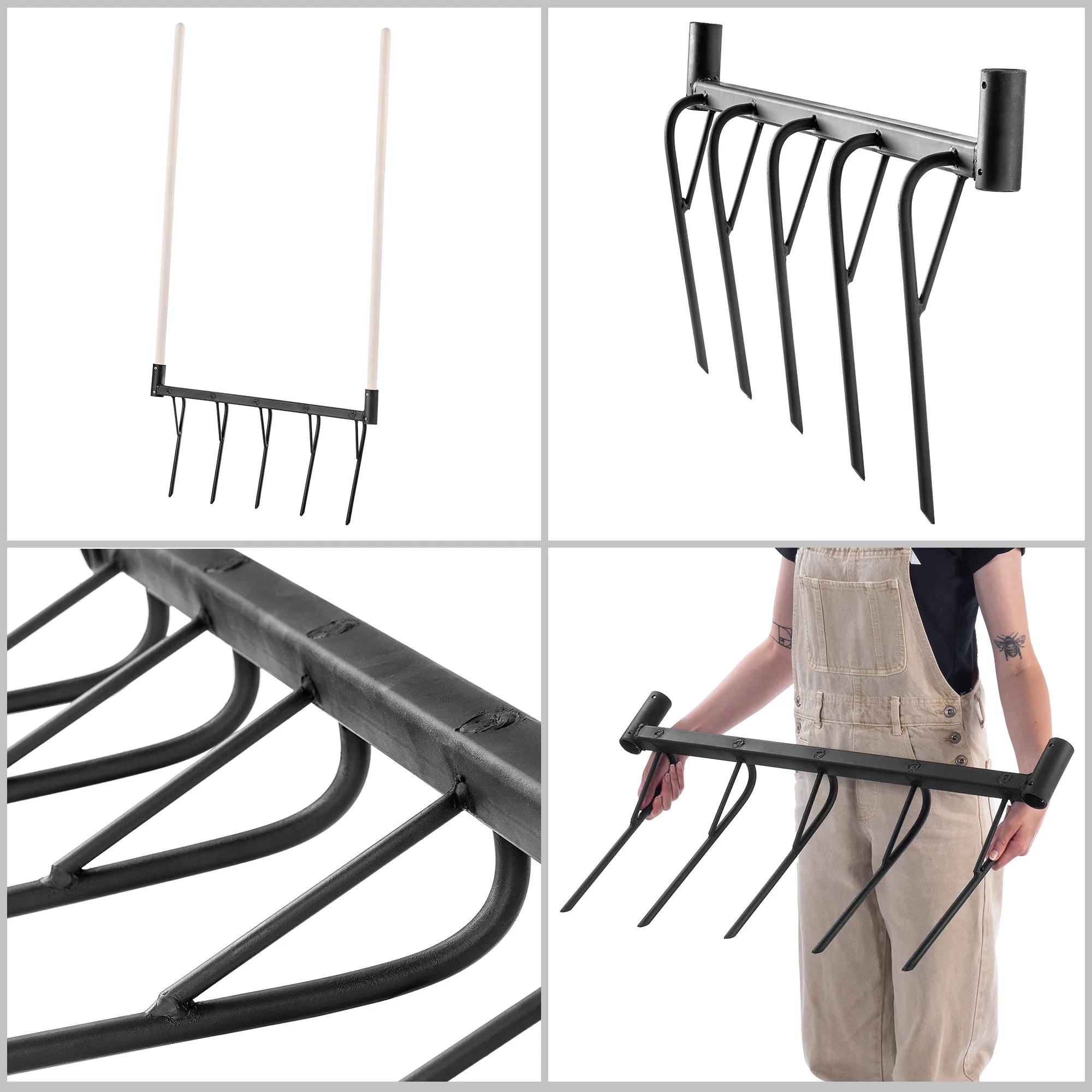 Drano 75 cm rankinis kultivatorius be rankenos