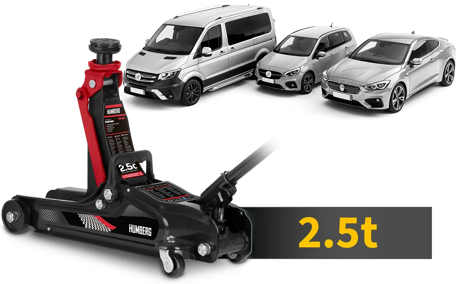 Humberg HM-380 2,5 t automobilių keltuvas - nuotrauka 1