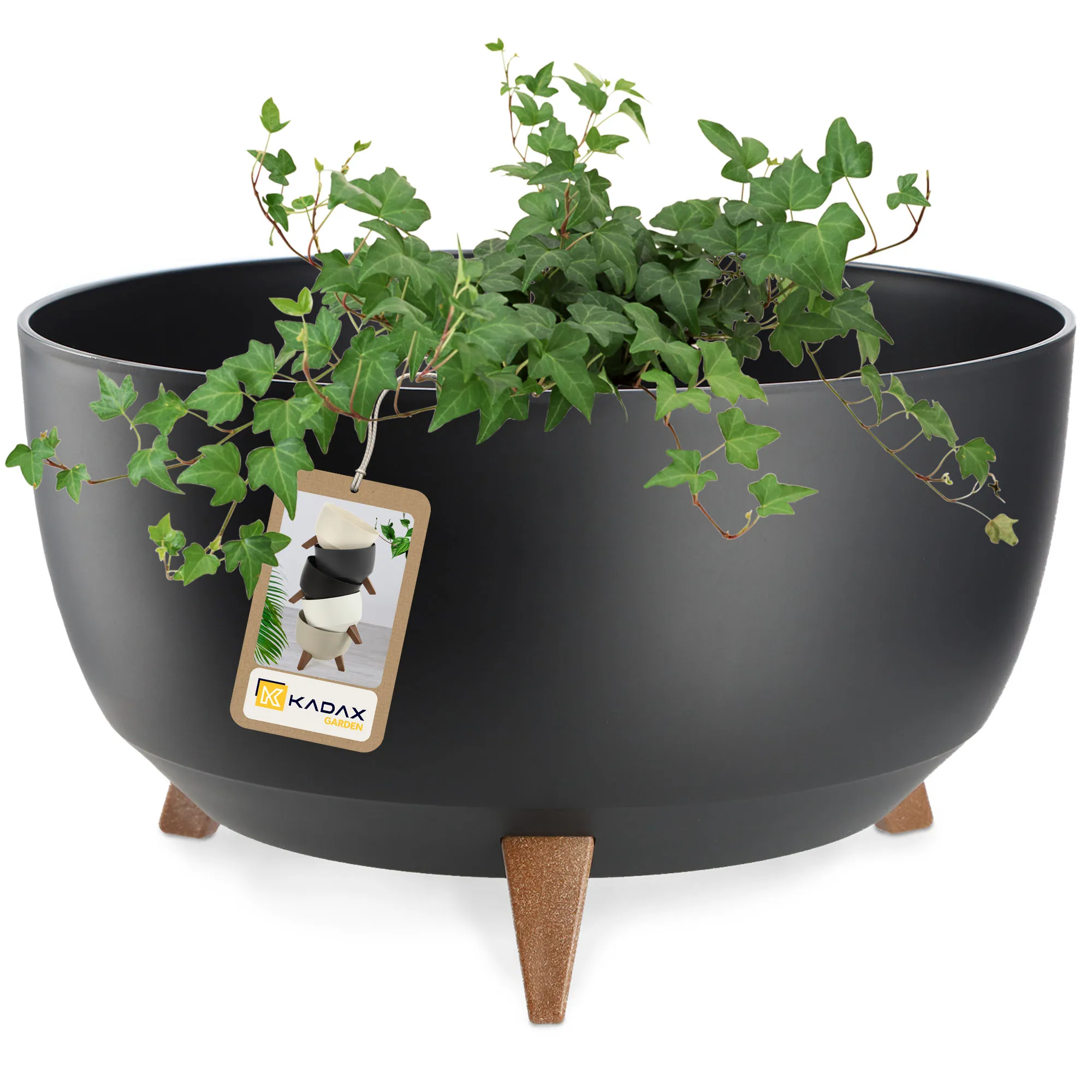 Luri gėlių dubuo su kojelėmis 47 cm