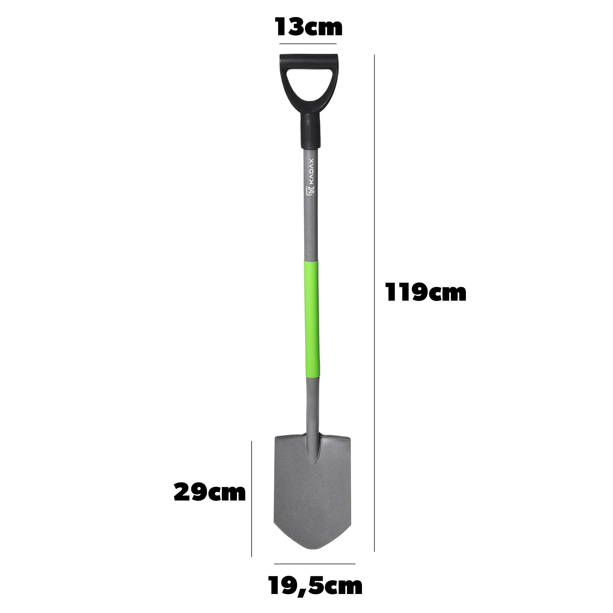 Aalen sodo kastuvas su metaliniu kotu