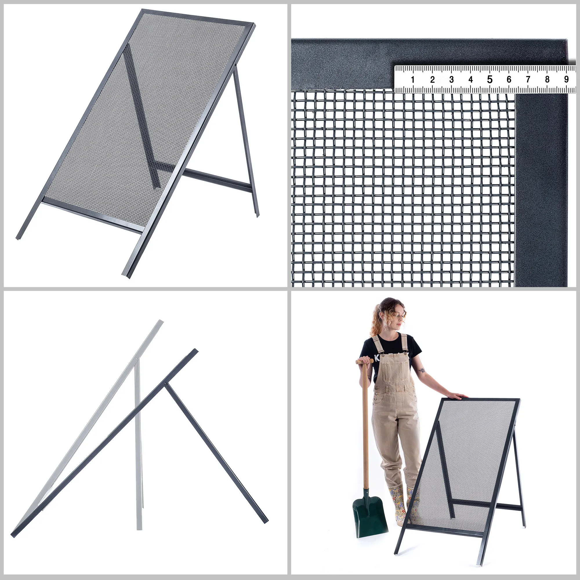 Pareto smėlio sietas 120x60cm 0.4cm