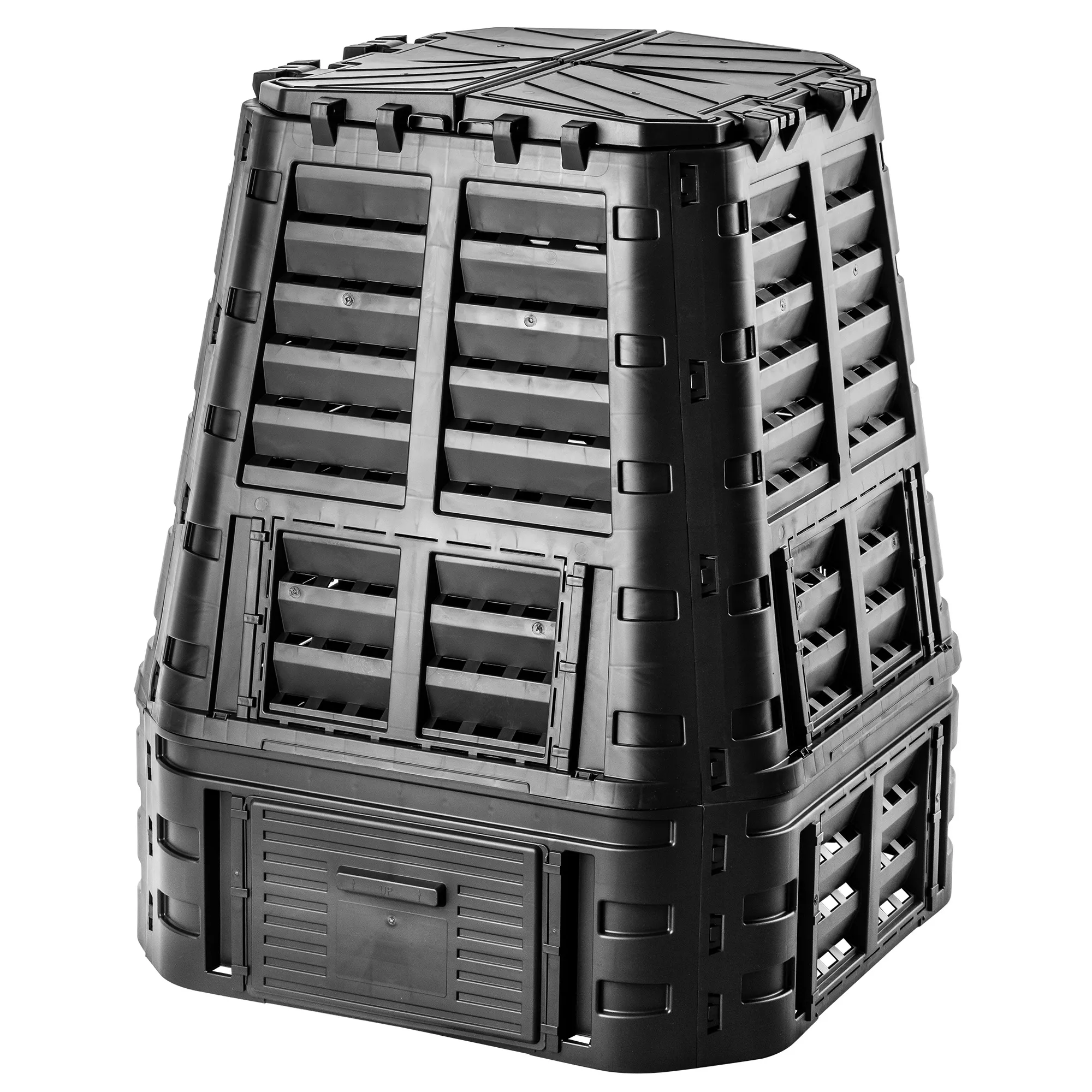 Boko 740L sodo kompostinė, juoda