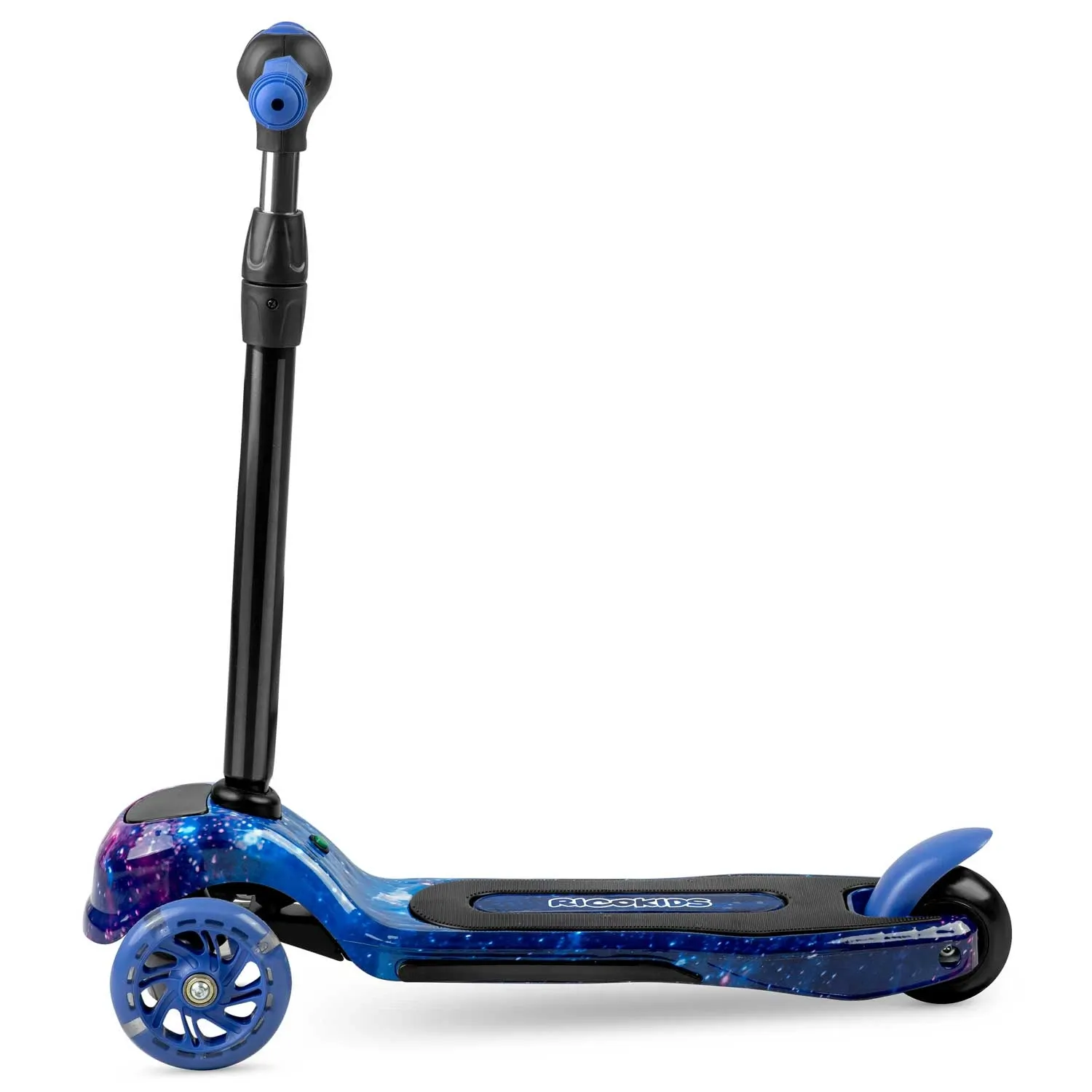 „Ricokids Piko“ triratis paspirtukas – juodas ir mėlynas - nuotrauka 1