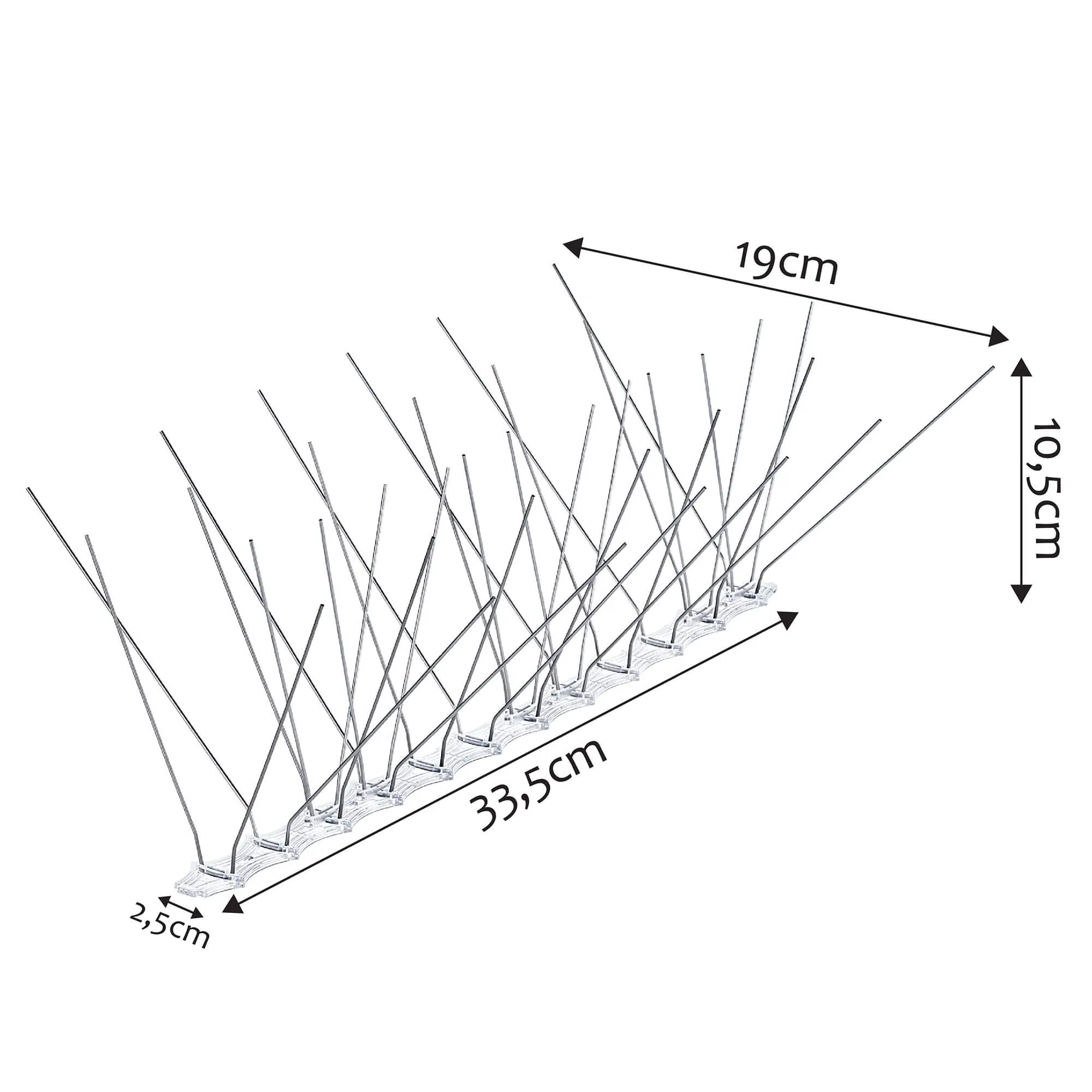 Paukščių spygliai 33 x 10 cm, 1 vnt.
