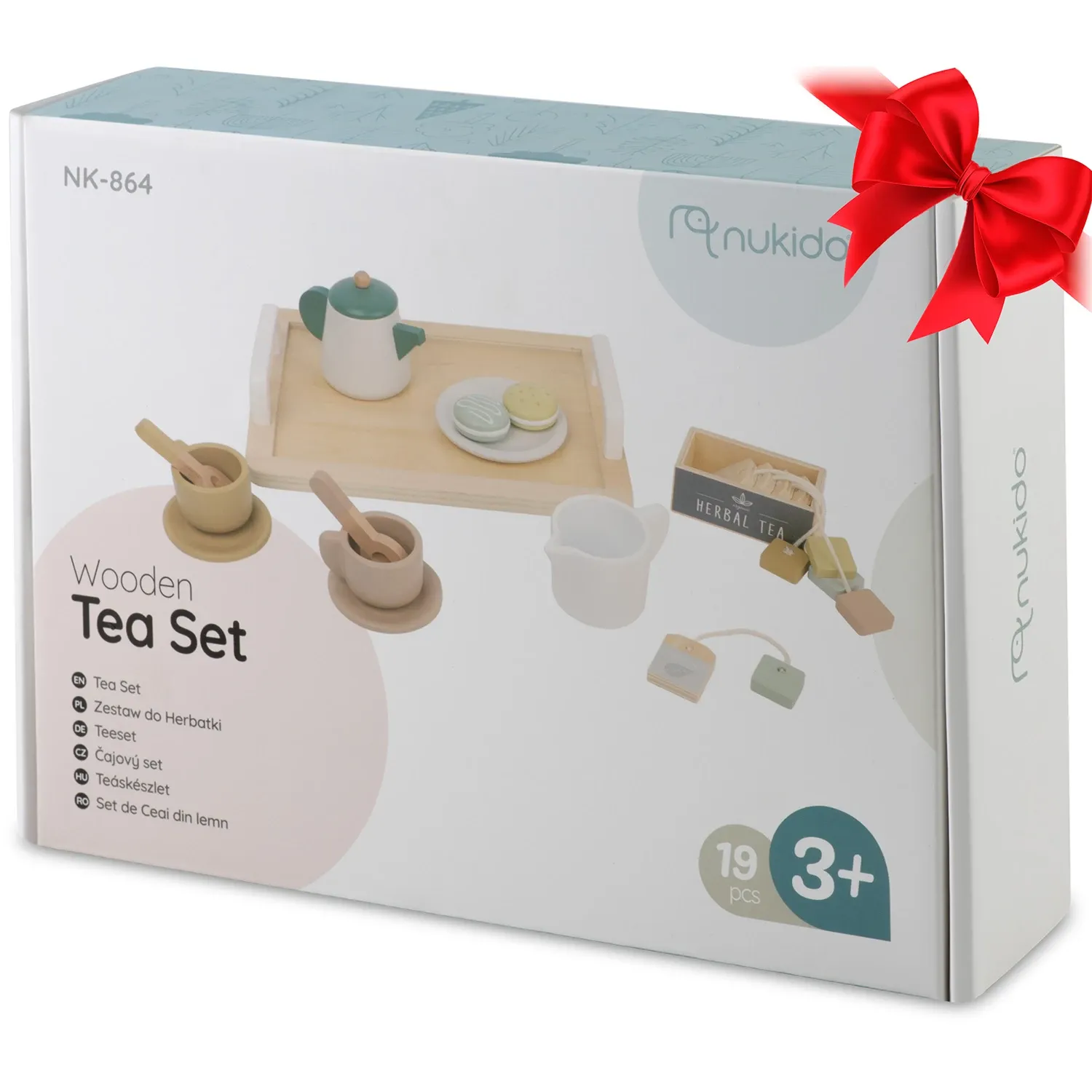 Medinis arbatos rinkinys NK-864 Nukido - nuotrauka 1