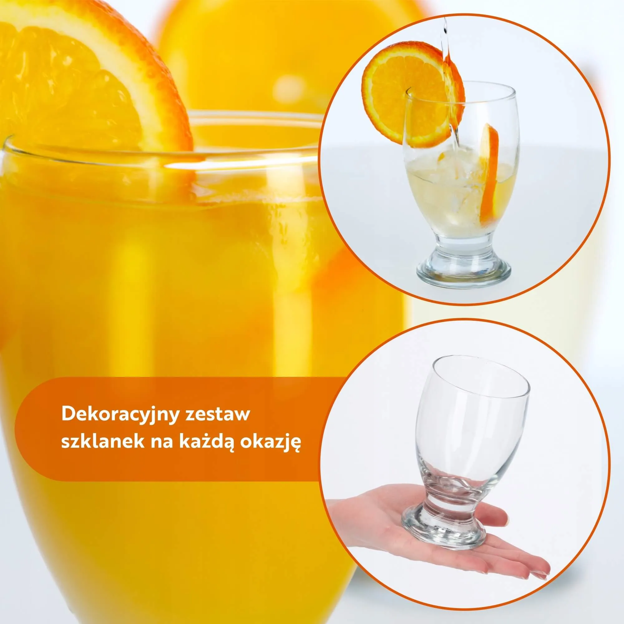 Vigana stiklinės gėrimams ir desertams 300 ml, 12 vnt.