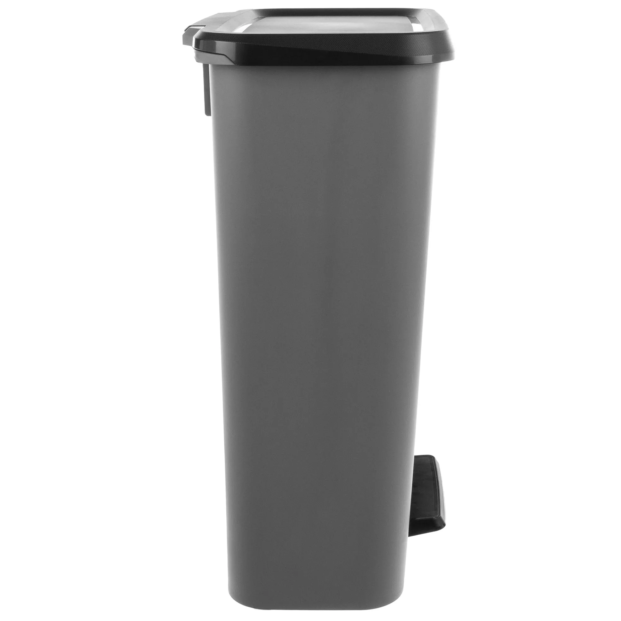 Curver Compatta šiukšliadėžė su pedalu, tamsiai pilka, 50 l