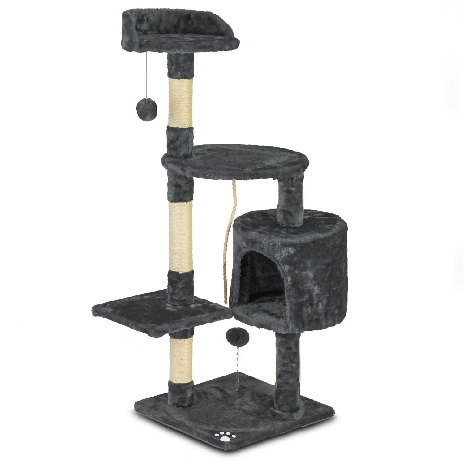 Katės draskyklė 111 cm DR-266 Pethaus pilka - nuotrauka 1