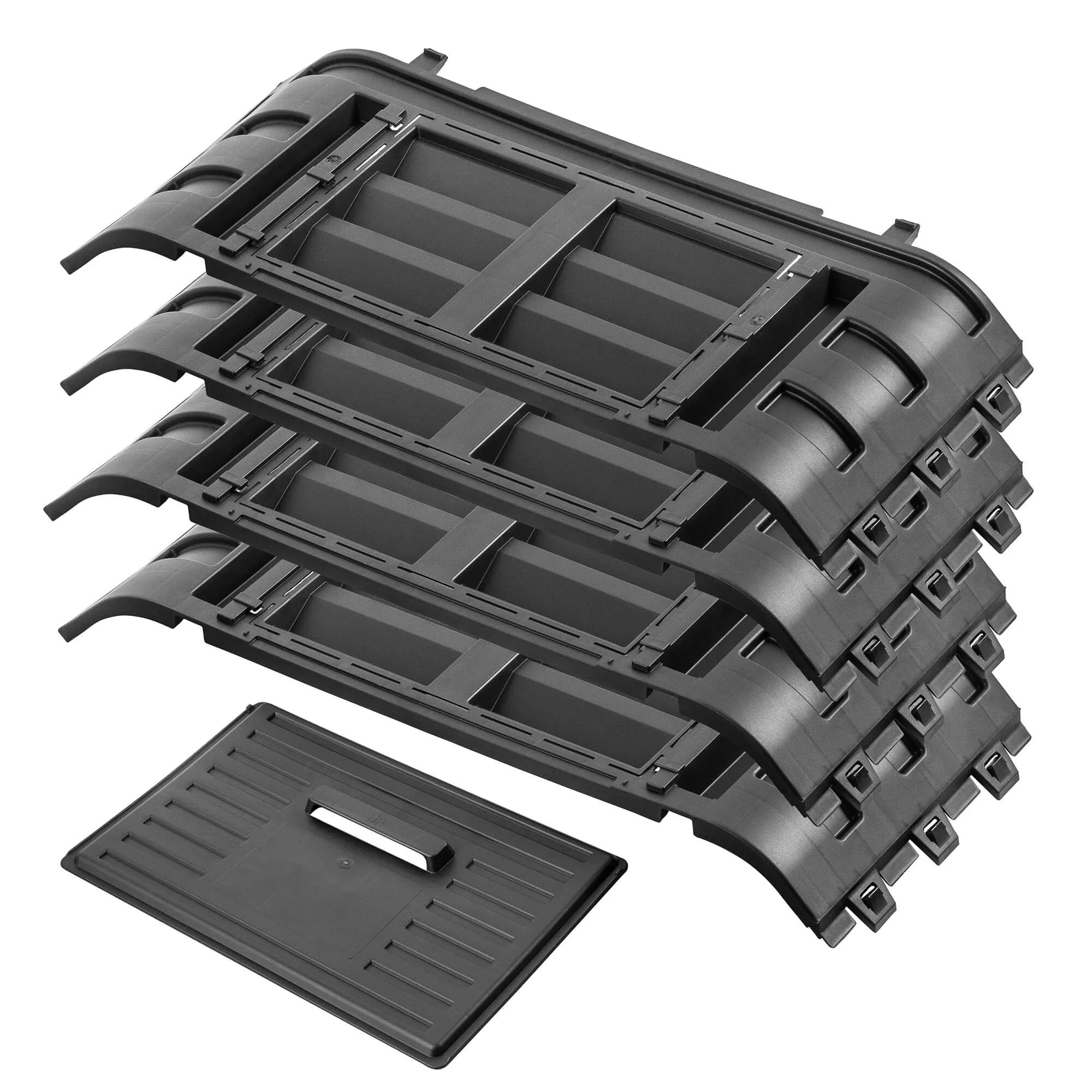 „Togiak“ 260 l kompostinės prailginimo modulis, juodas