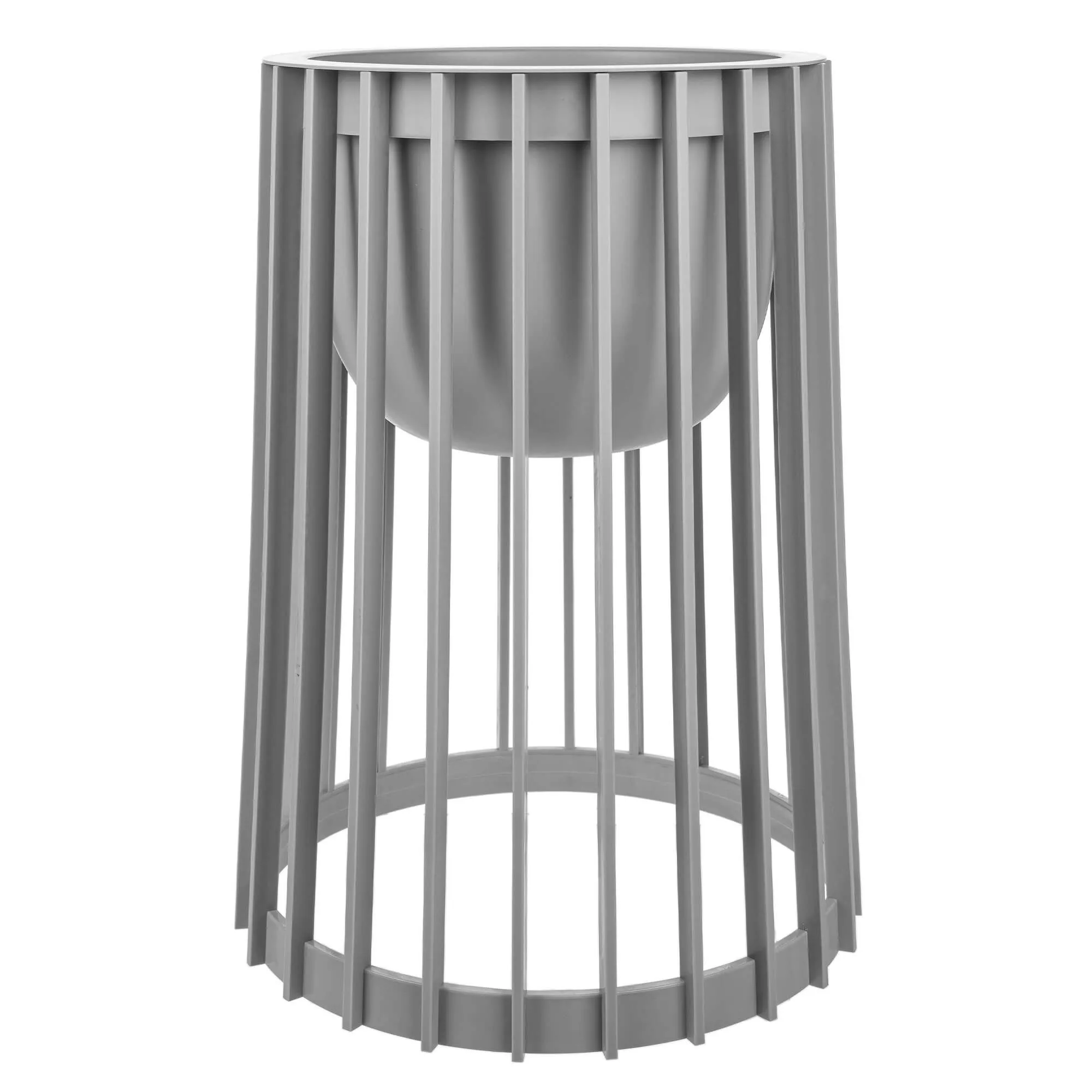 Aytre dvipusis augalų stovas 40 cm platinos spalvos + įdėklas