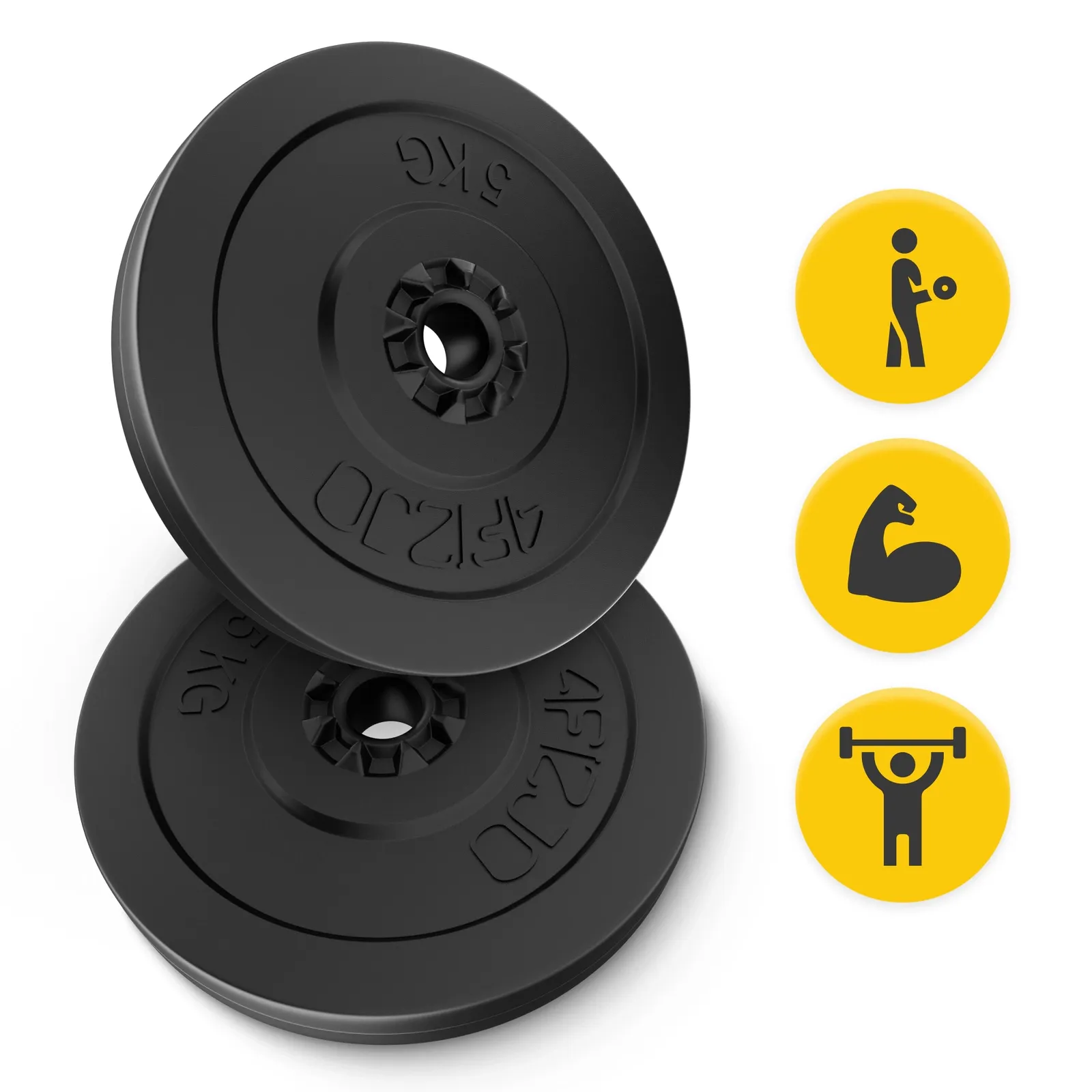 Bituminis kūno rengybos rinkinys 40 kg + 120 cm sunkus lenkimo strypas