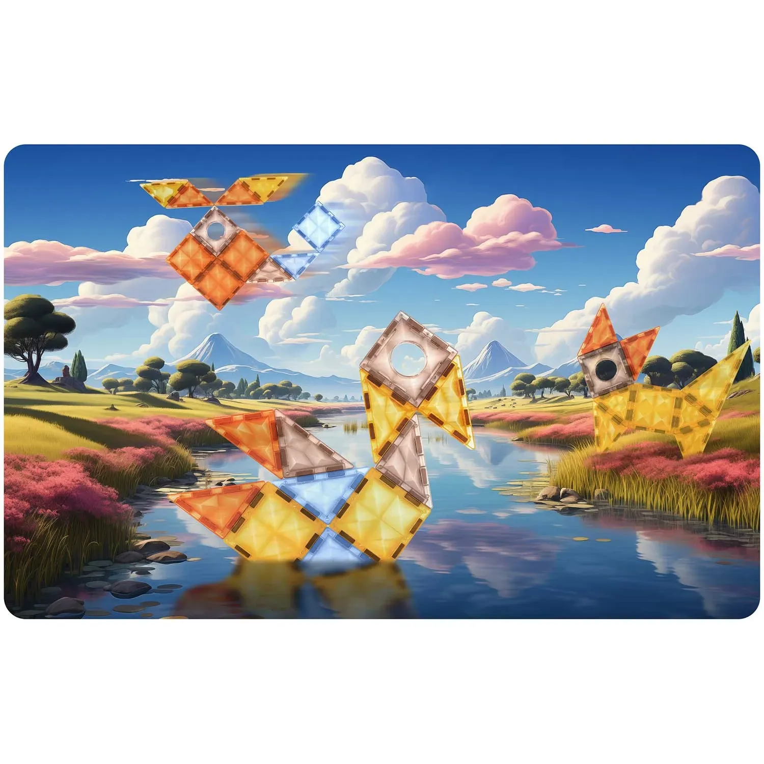 Ricokids RK-766 magnetiniai blokeliai - nuotrauka 1