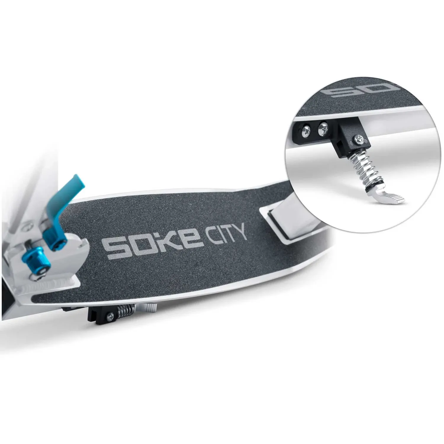 SOKE CITY paspirtukas baltas - nuotrauka 1