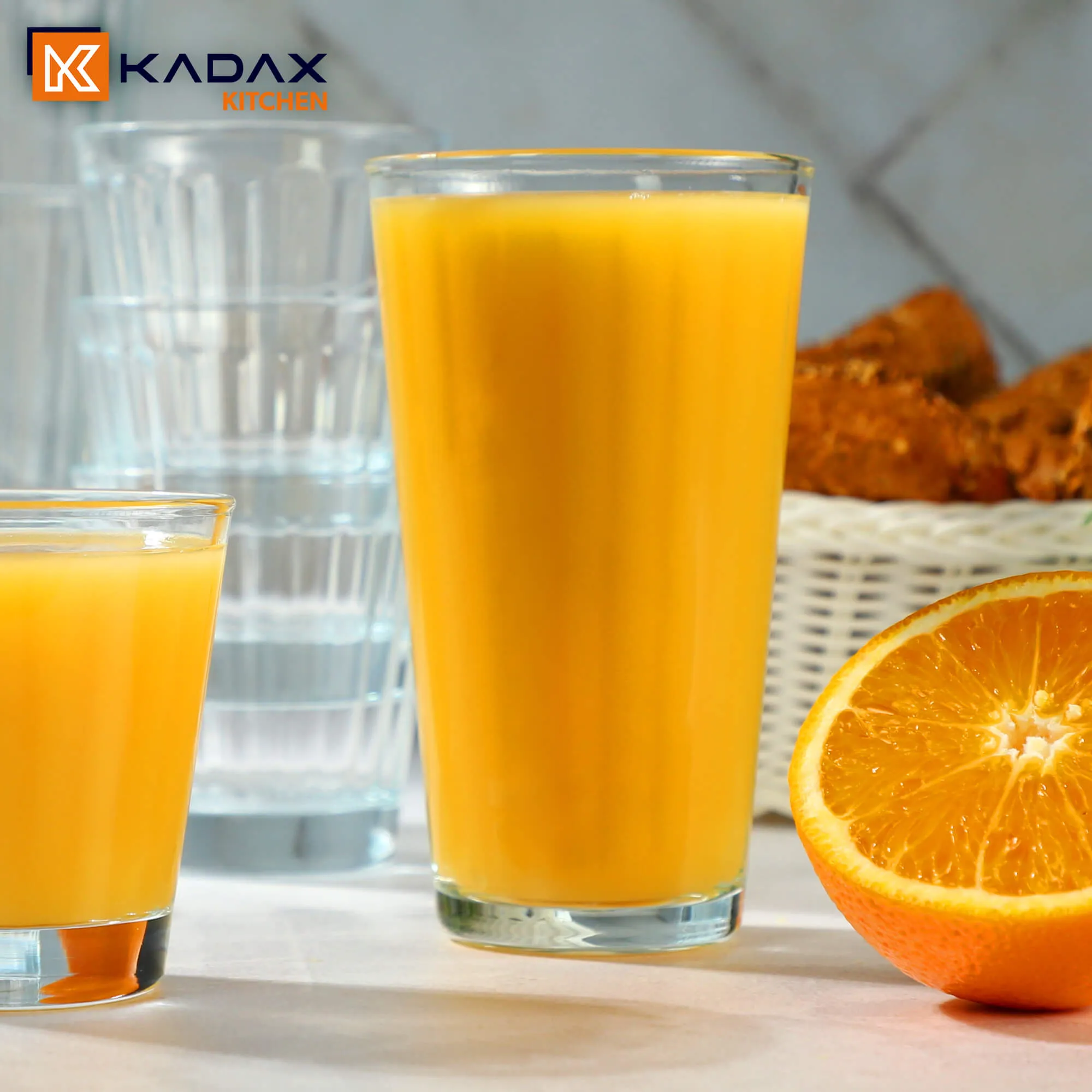 Sestu gėrimų stiklinės 360 ml, 4 vnt.