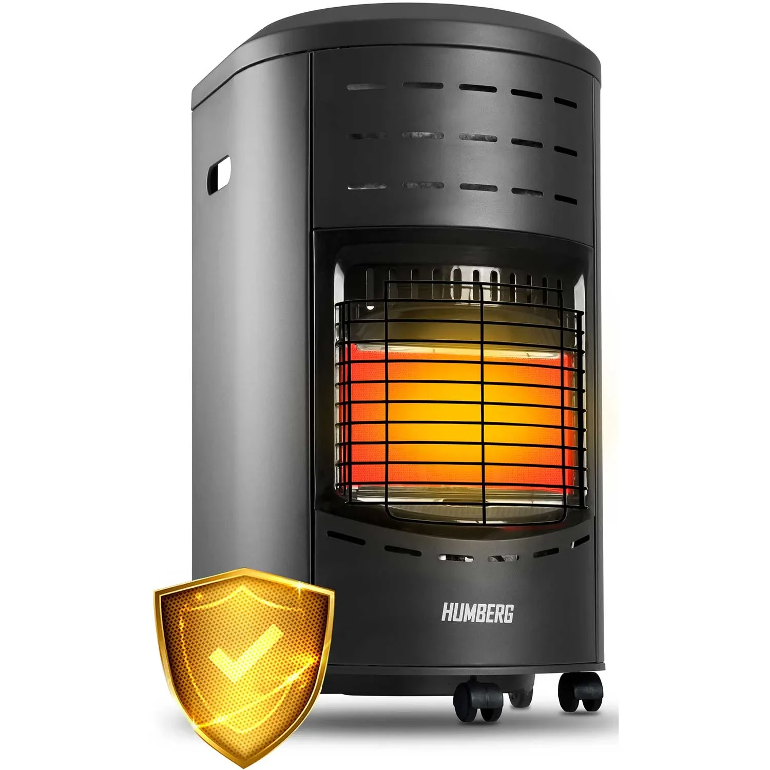 HM-901 Humberg dujinis šildytuvas, juoda - nuotrauka 1