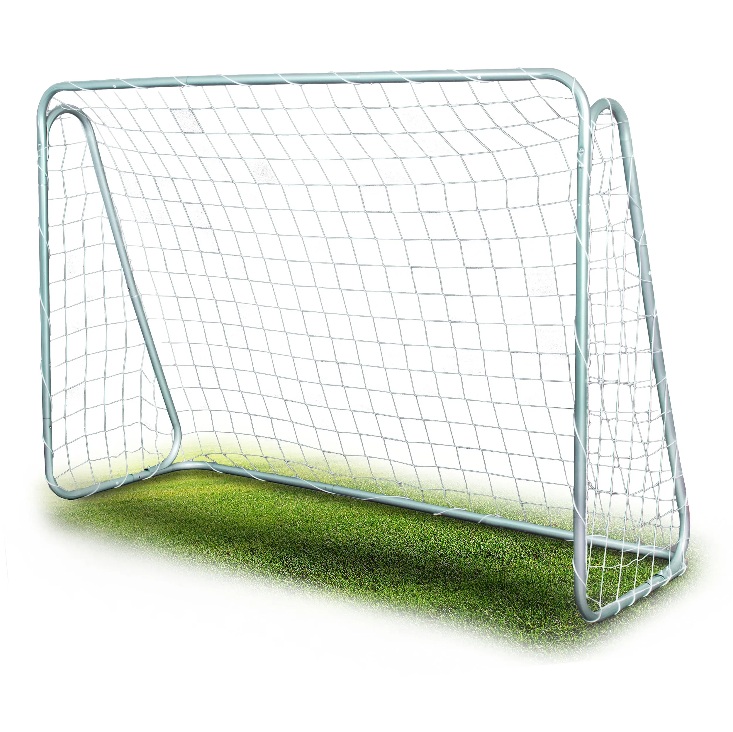 Dideli futbolo vartai, 215 x 153 x 76 cm + taikinio kilimėlis - nuotrauka 1