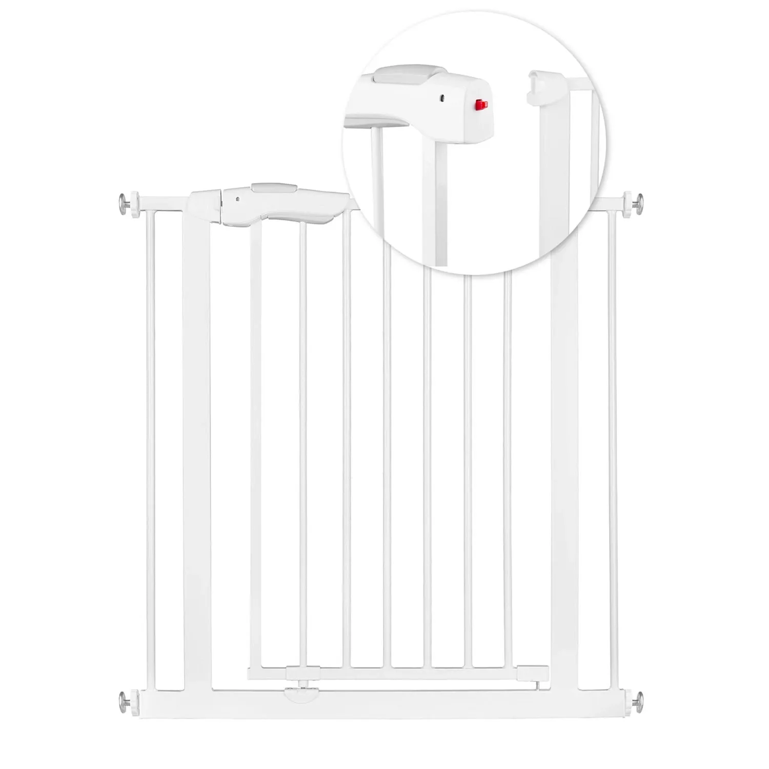 „Ricokids“ balti laiptų ir durų apsauginiai varteliai - nuotrauka 1