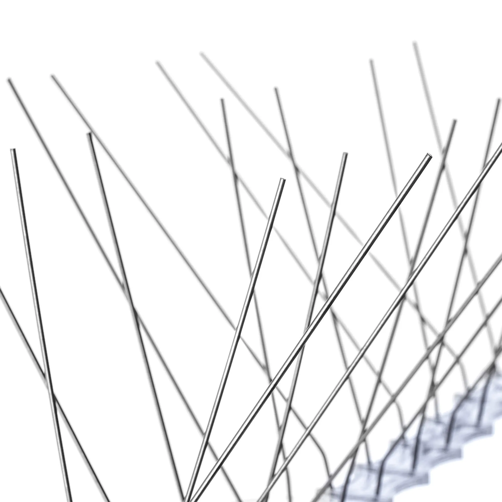 Nerūdijančio plieno paukščių smaigai 33 x 17 cm, 9 vnt.