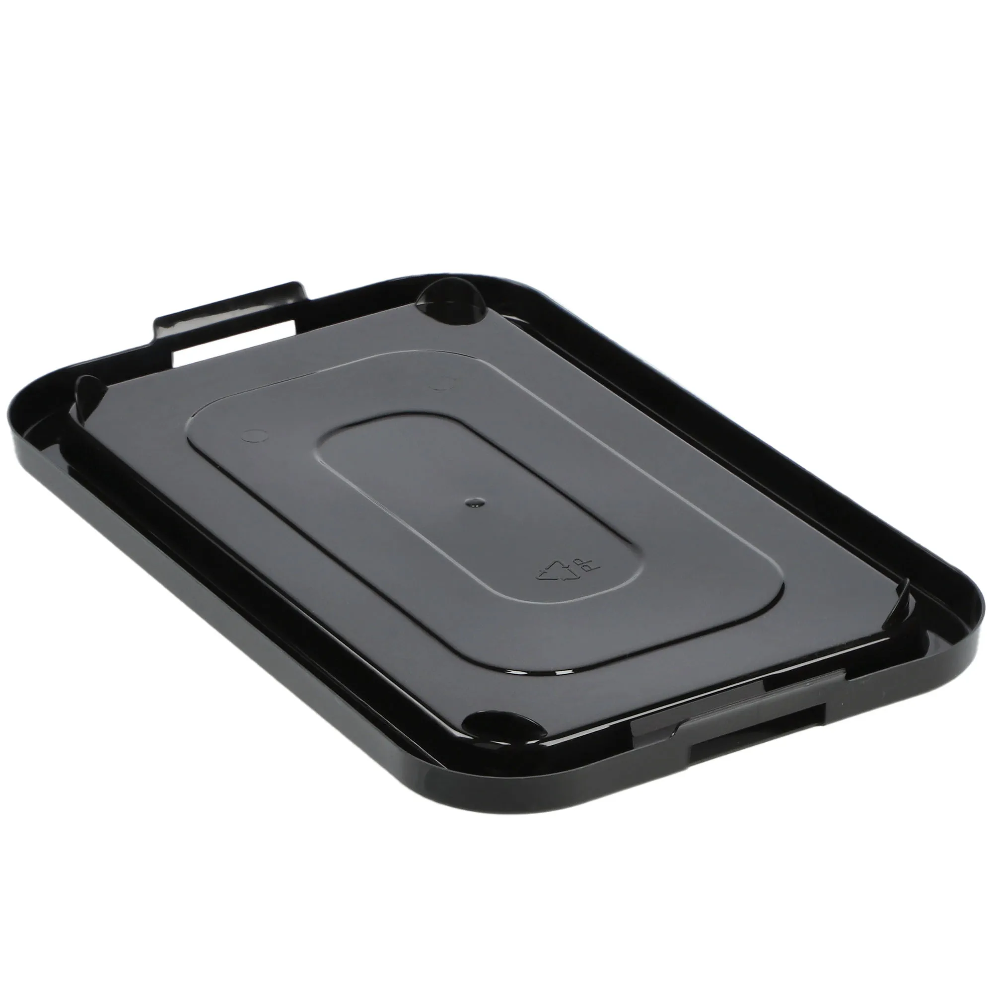 Dozza 4,5 l juodas laikymo indas su dangčiu