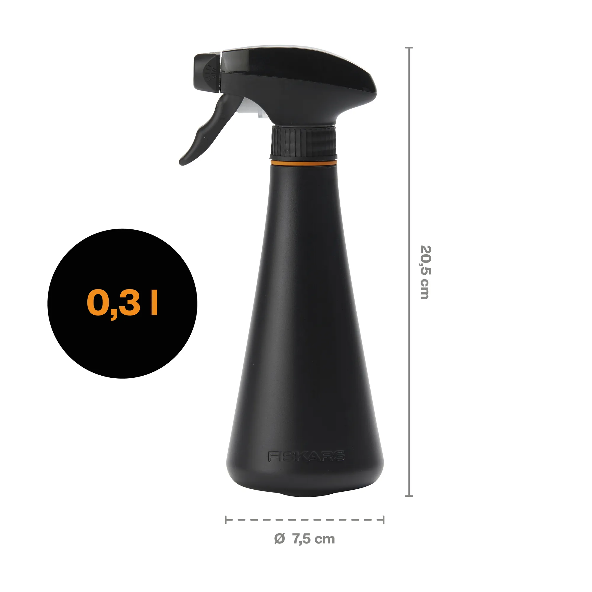 Fiskars 1071306 purkštuvas drėkinimui ir valymui